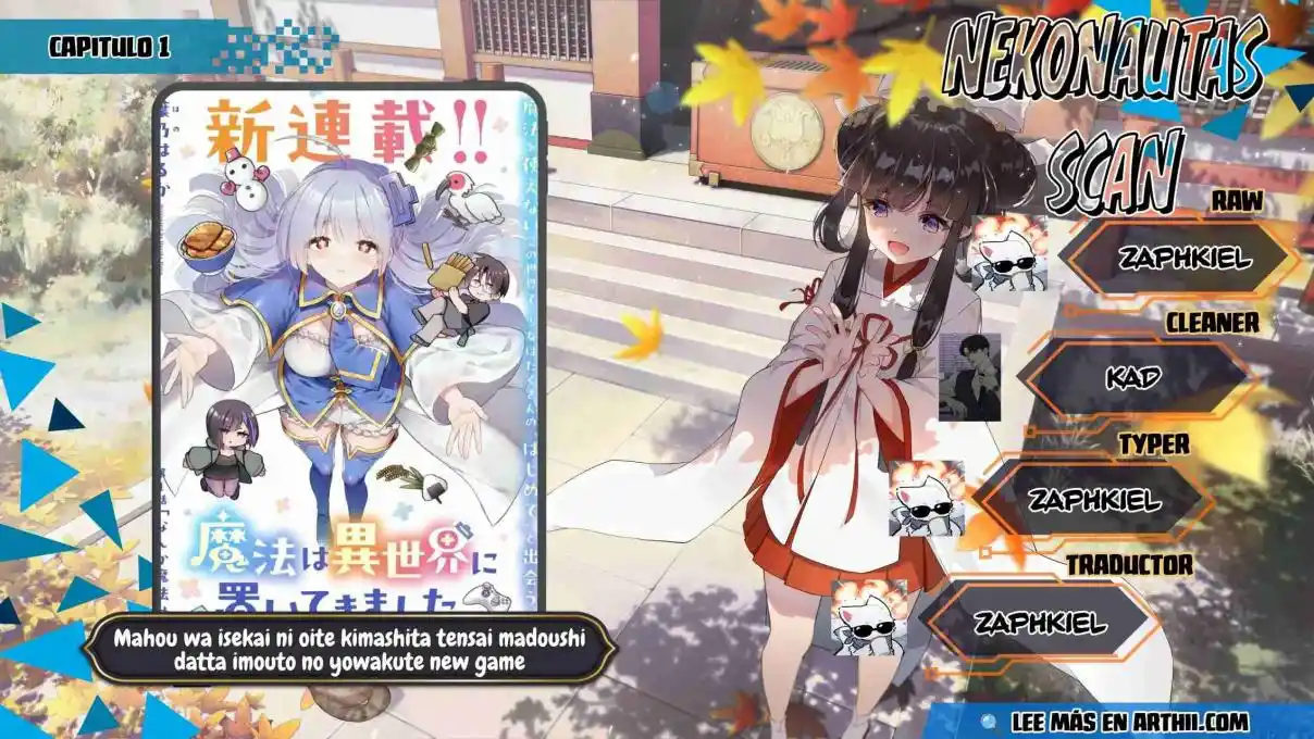 Mahou Wa Isekai Ni Oite Kimashita. ~ Tensai Madoushi Datta Imouto No Yowakute New Game ~ - Capítulo 1 - Página 1 - LectorTMOo