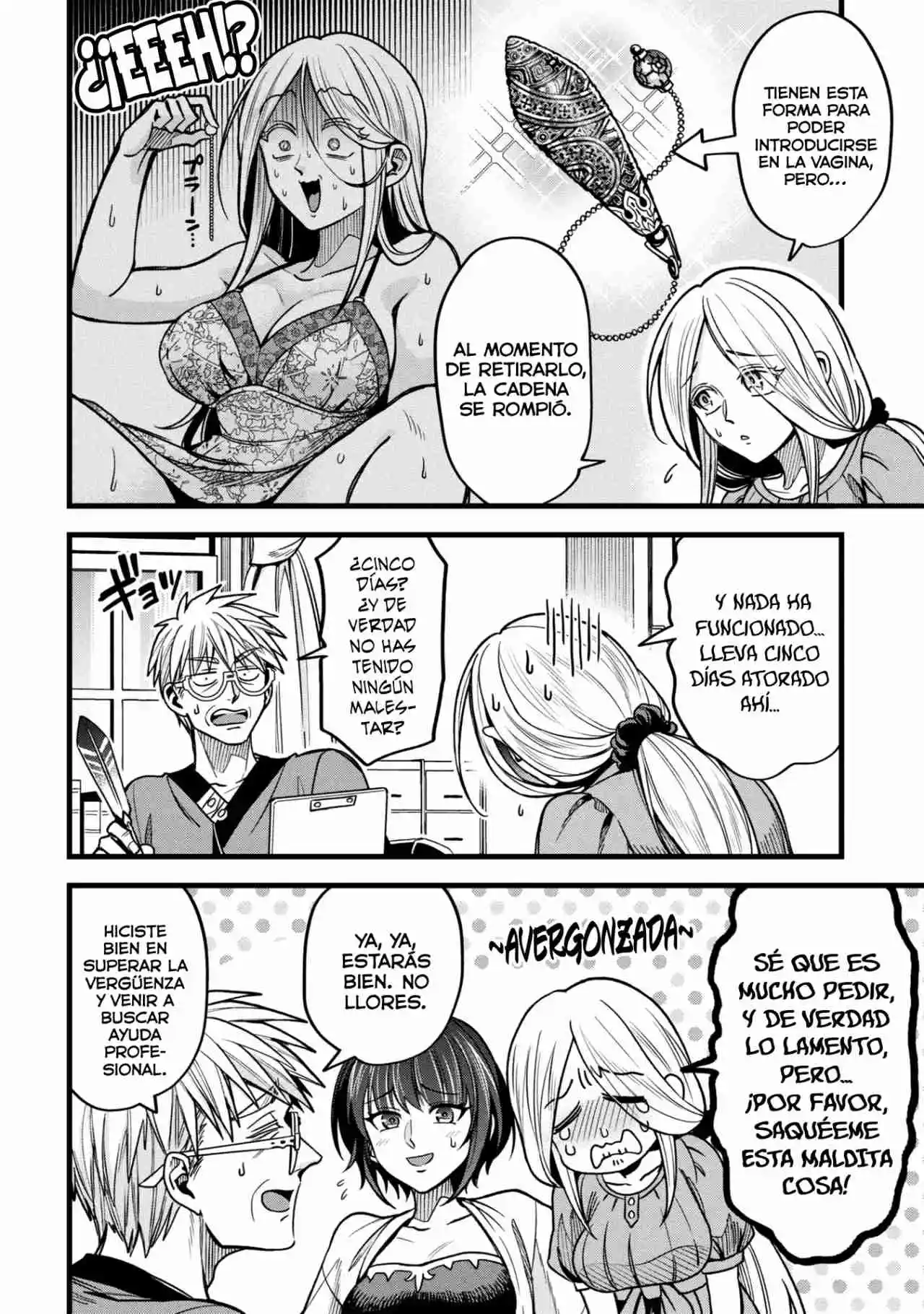 Mahoui Rekusu No Hentai Karute capítulo 19 página 7