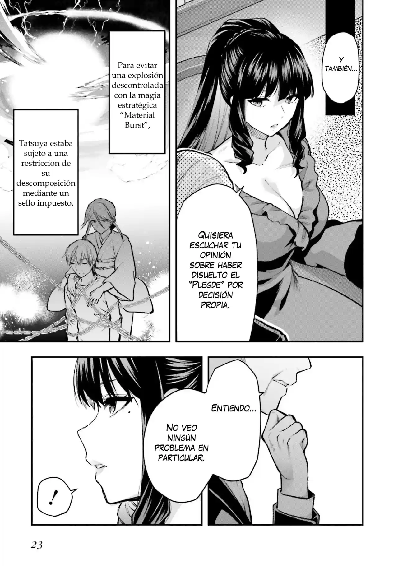 Mahouka Koukou No Rettousei: ESCAPES Arc - Capítulo 1 - Página 23 - LectorTMOo