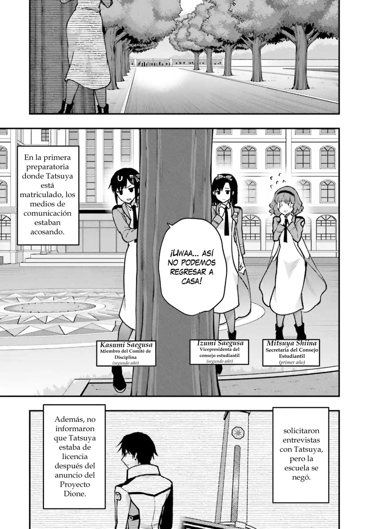 Mahouka Koukou No Rettousei: ESCAPES Arc - Capítulo 1 - Página 27 - LectorTMOo