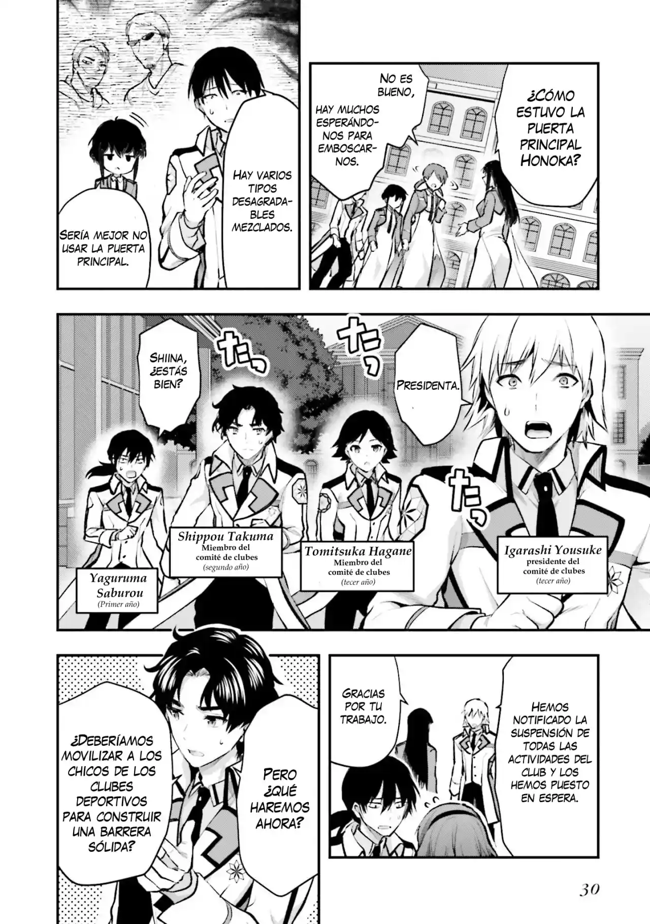 Mahouka Koukou No Rettousei: ESCAPES Arc - Capítulo 1 - Página 30 - LectorTMOo
