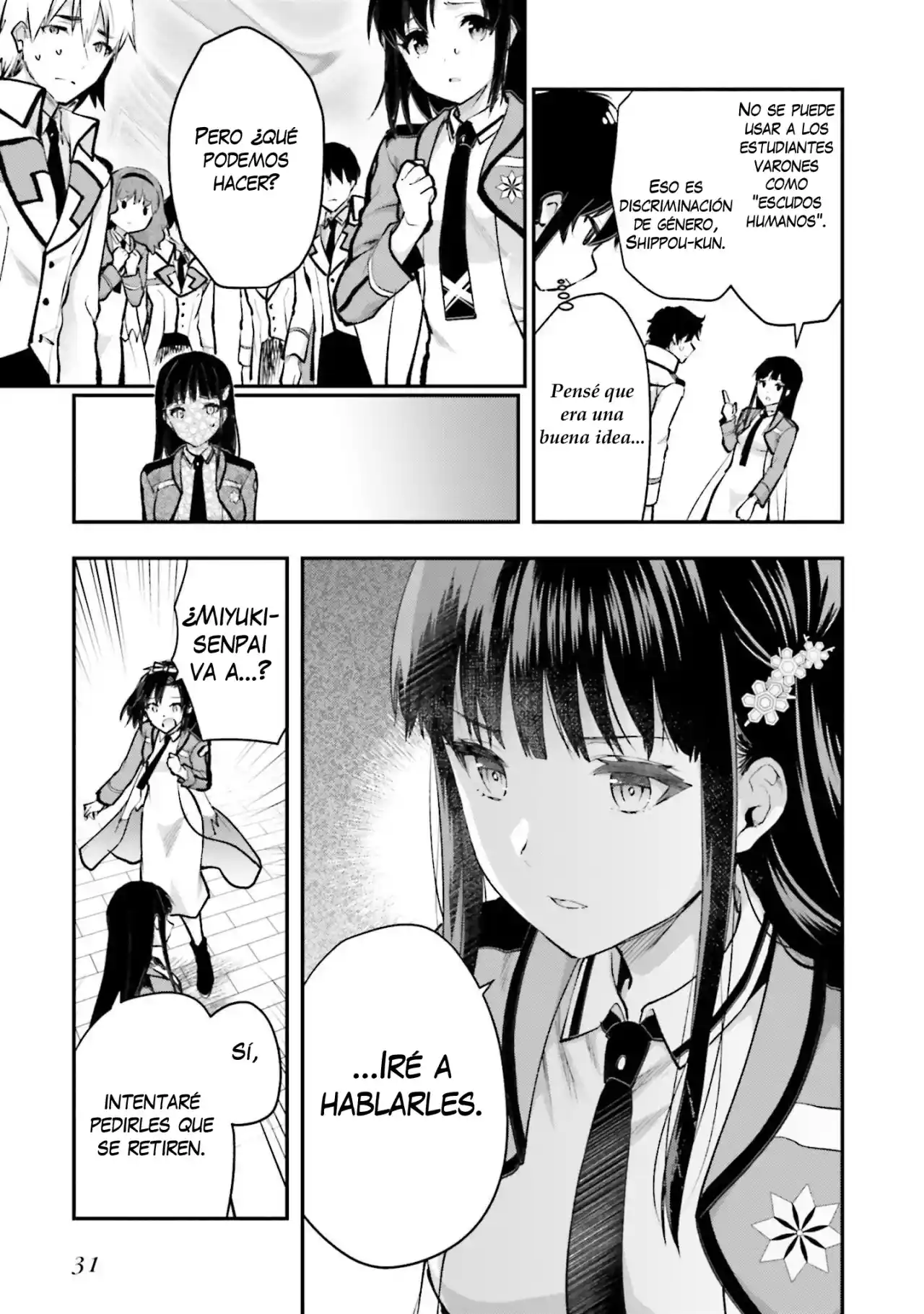 Mahouka Koukou No Rettousei: ESCAPES Arc - Capítulo 1 - Página 31 - LectorTMOo