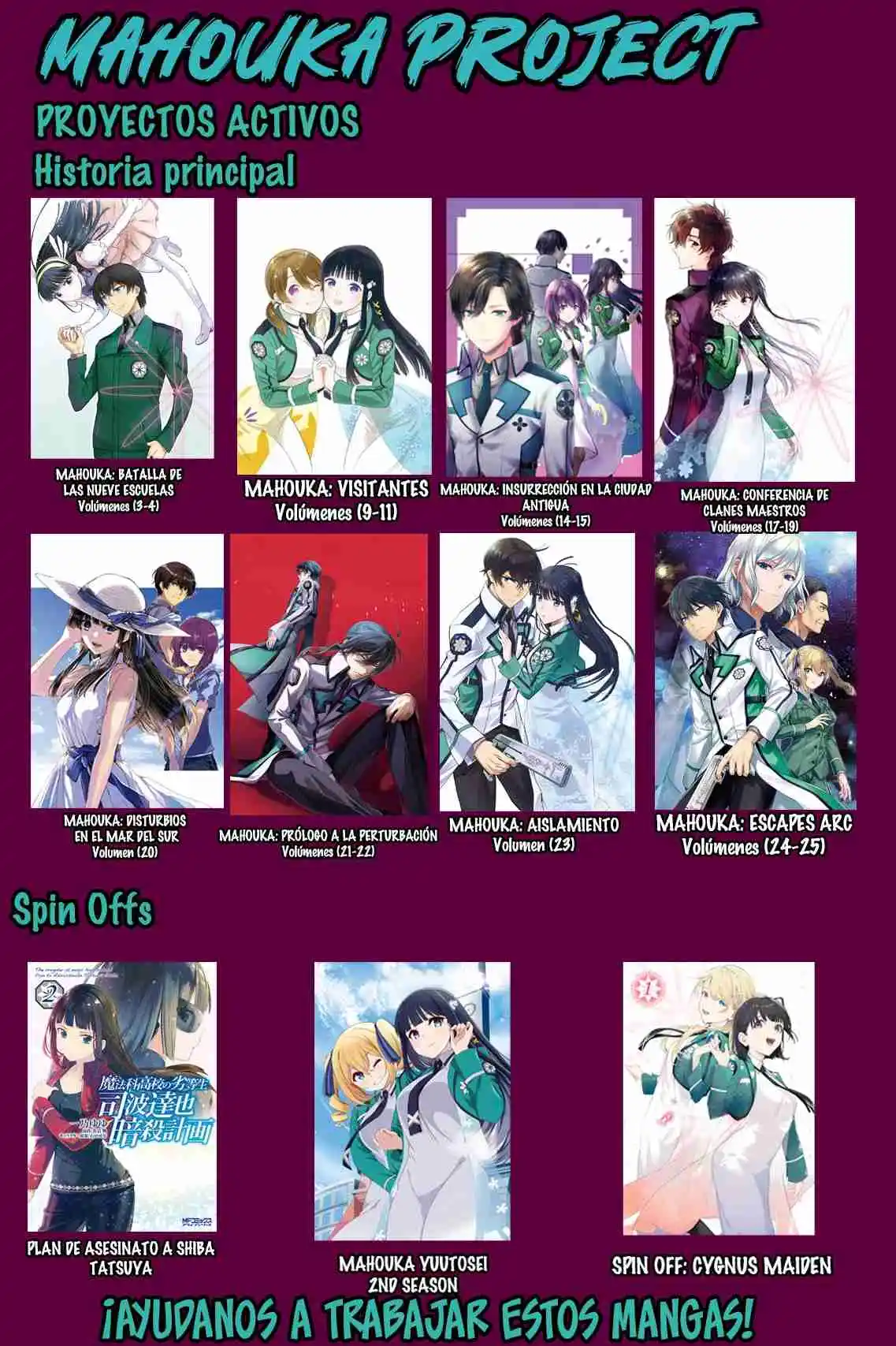 Mahouka Koukou No Rettousei: ESCAPES Arc - Capítulo 11 - Página 22 - LectorTMOo