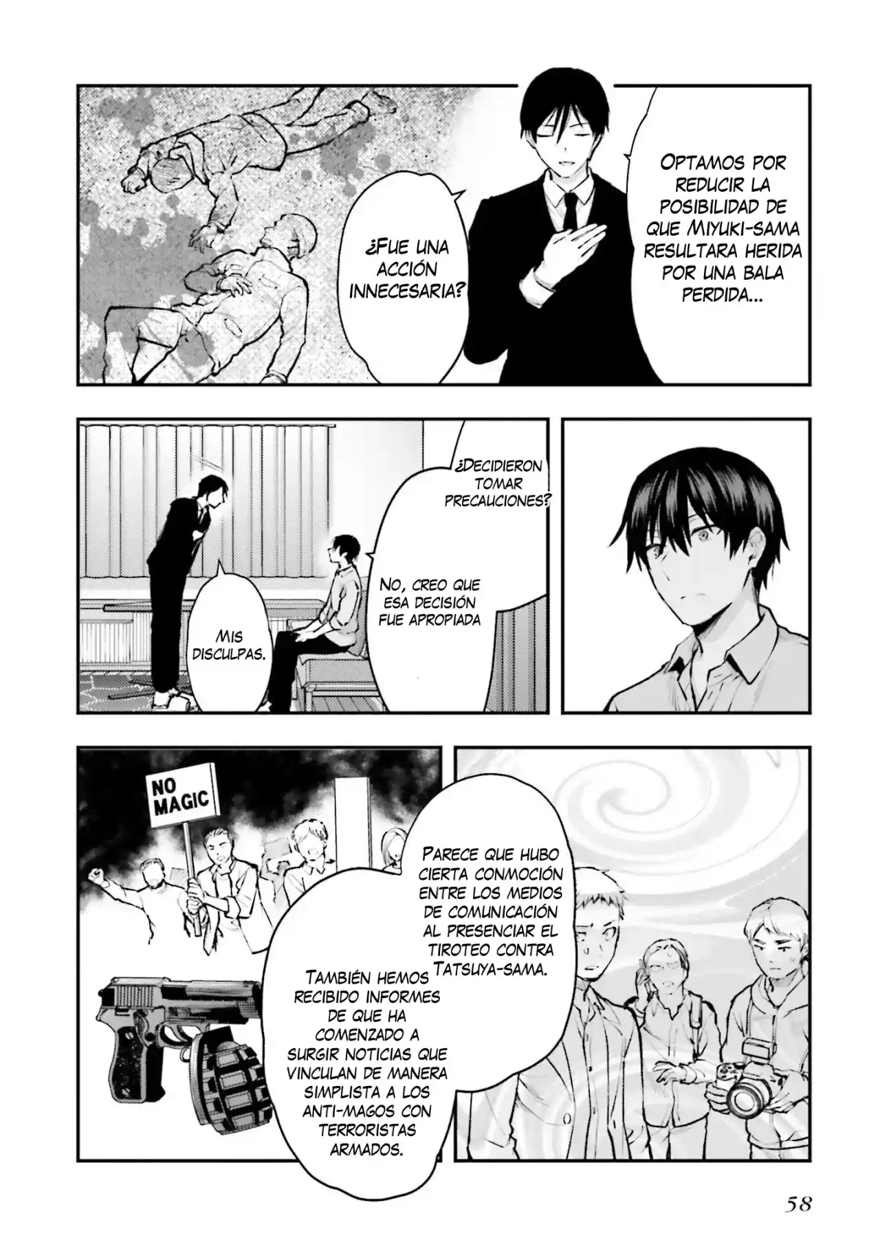 Mahouka Koukou No Rettousei: ESCAPES Arc - Capítulo 2 - Página 21 - LectorTMOo