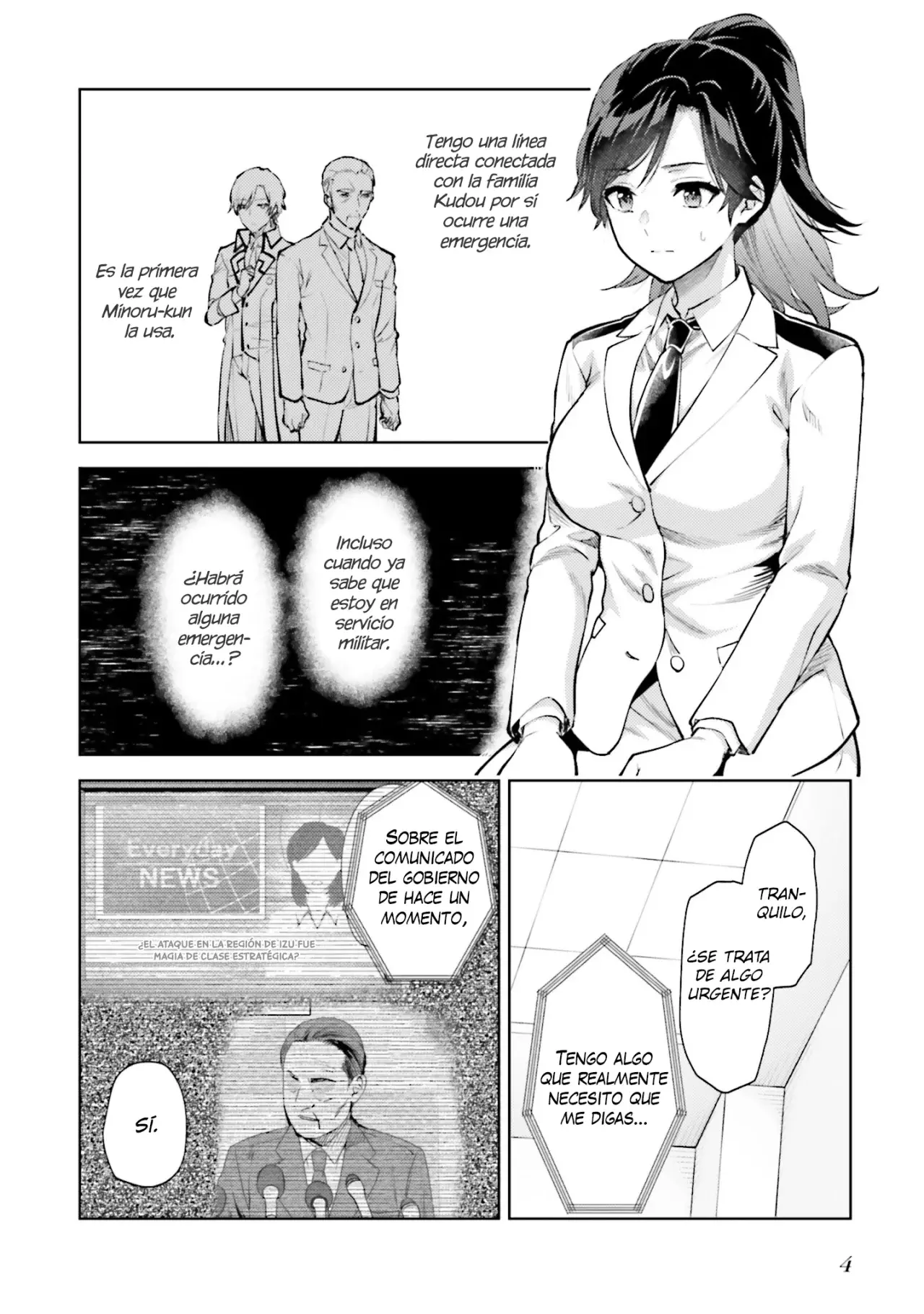 Mahouka Koukou No Rettousei: ESCAPES Arc - Capítulo 21 - Página 7 - LectorTMOo