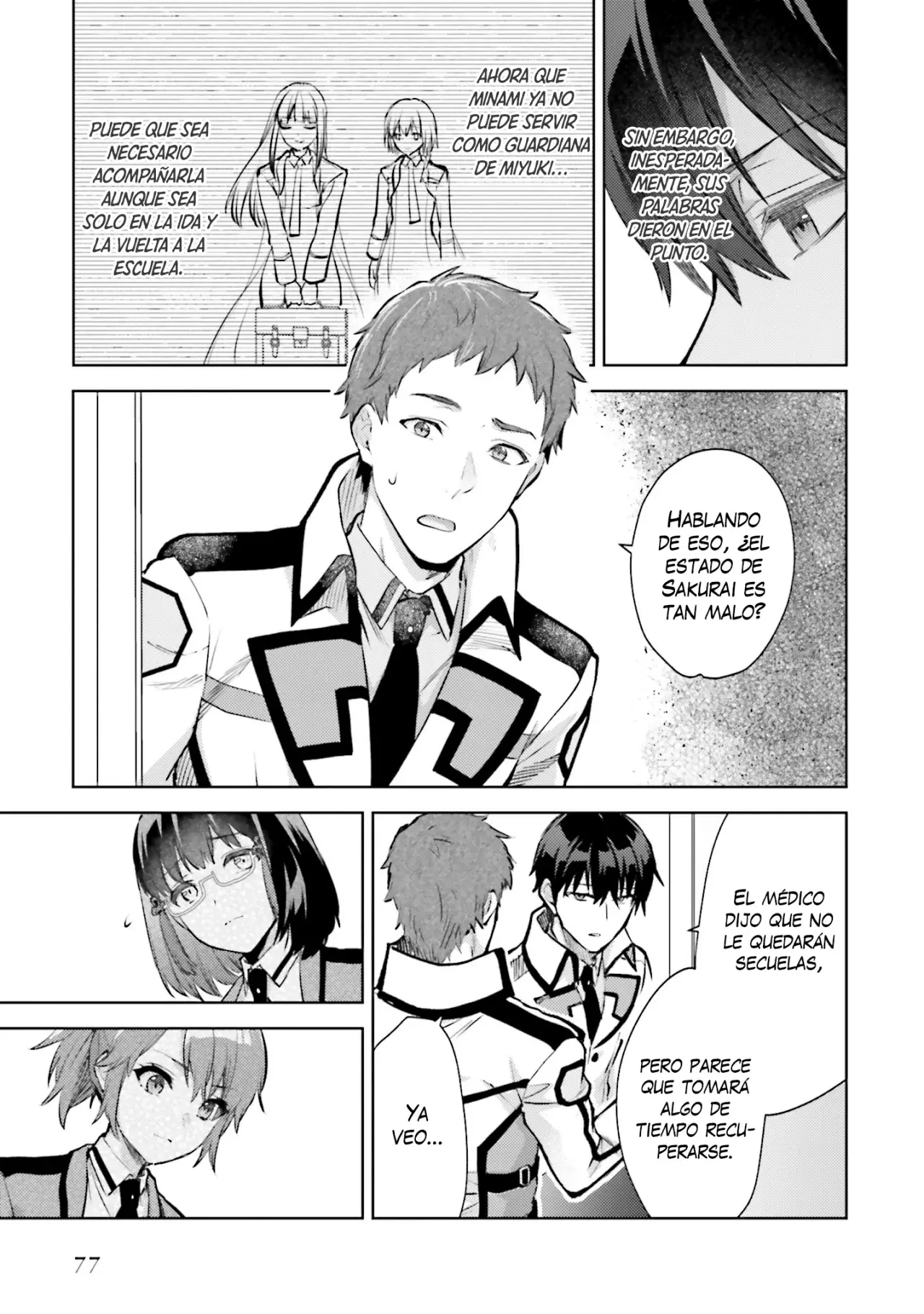 Mahouka Koukou No Rettousei: ESCAPES Arc - Capítulo 24 - Página 8 - LectorTMOo