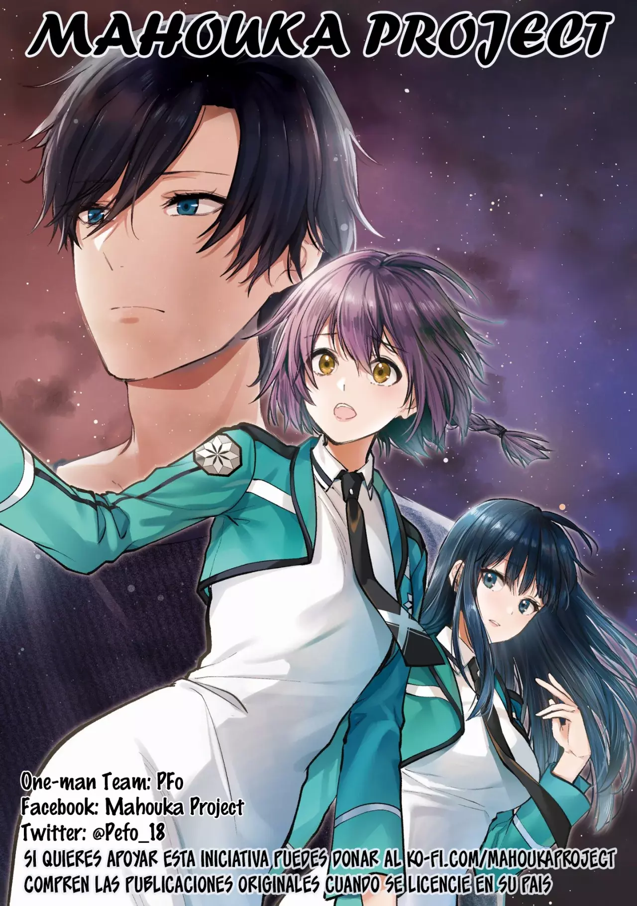 Mahouka Koukou No Rettousei: ESCAPES Arc - Capítulo 25 - Página 1 - LectorTMOo