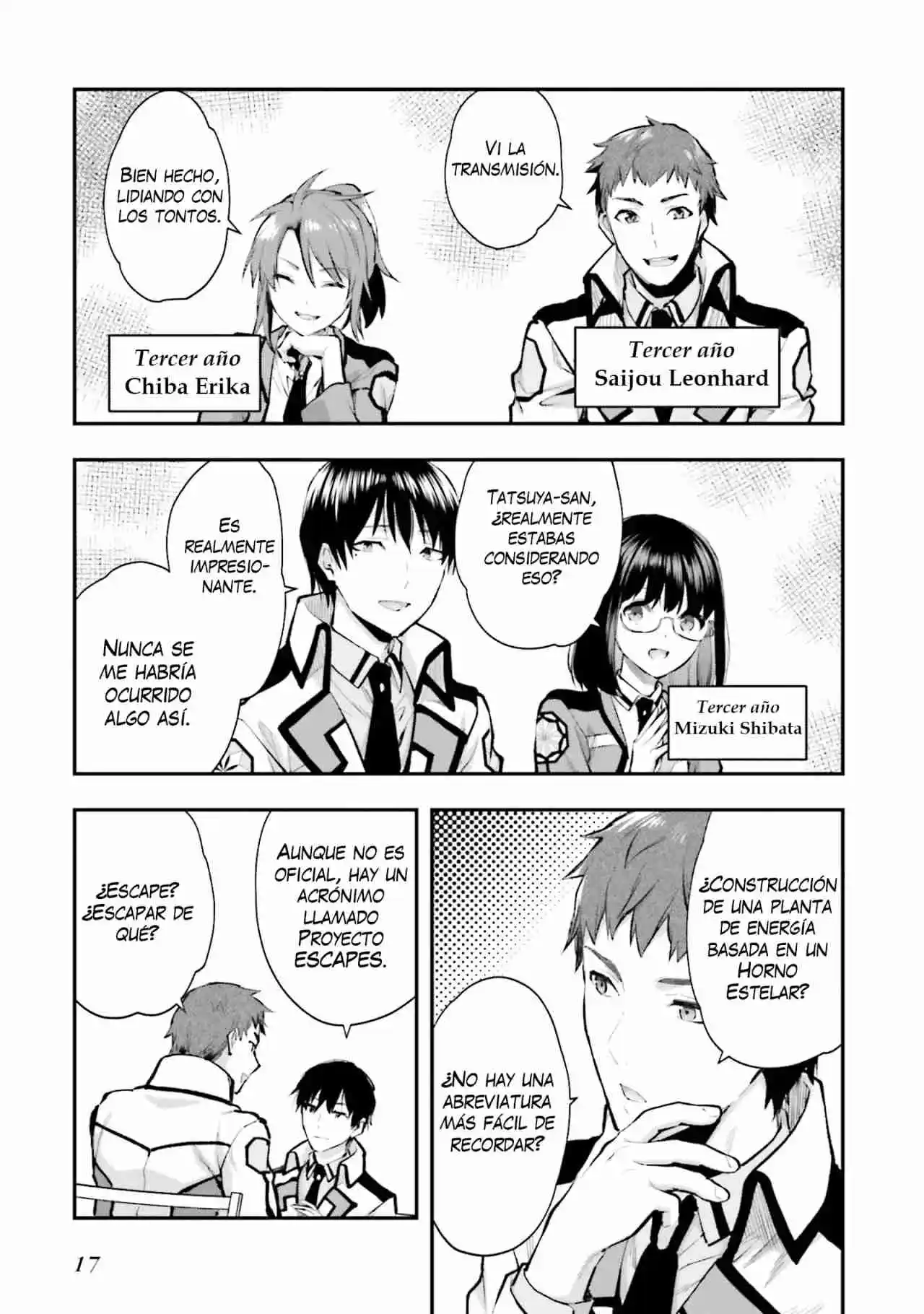 Mahouka Koukou No Rettousei: ESCAPES Arc - Capítulo 5 - Página 18 - LectorTMOo