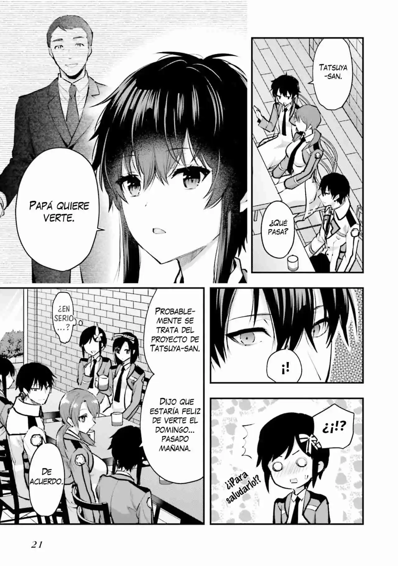 Mahouka Koukou No Rettousei: ESCAPES Arc - Capítulo 5 - Página 22 - LectorTMOo
