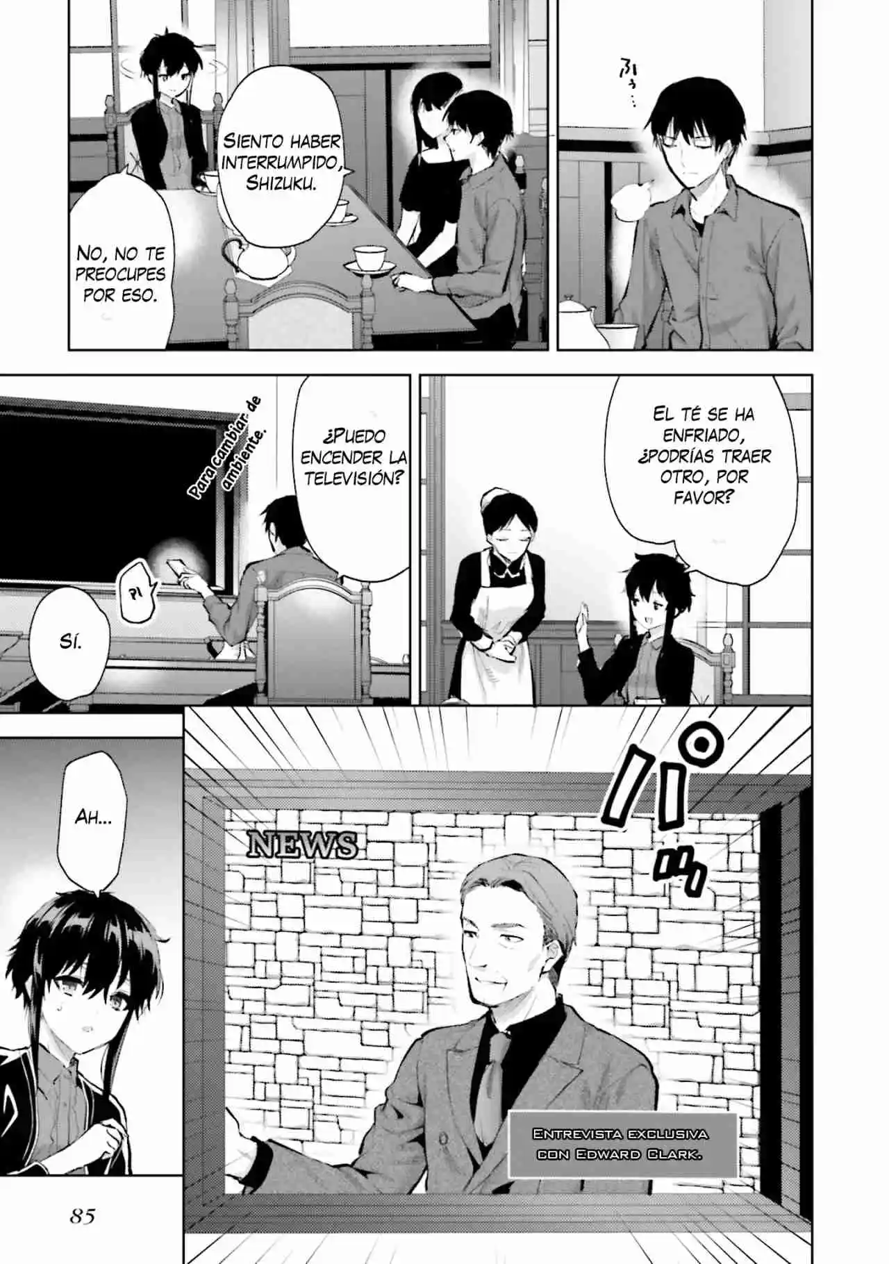 Mahouka Koukou No Rettousei: ESCAPES Arc - Capítulo 8 - Página 18 - LectorTMOo