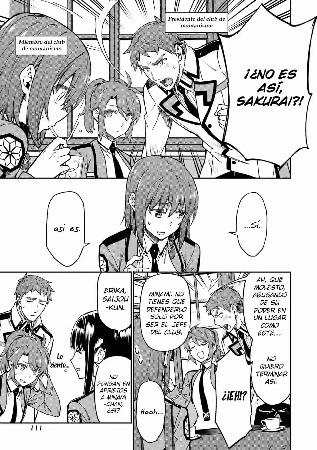 Mahouka Koukou No Rettousei - Steeplechase-hen - Capítulo 14 - Página 6 - LectorTMOo