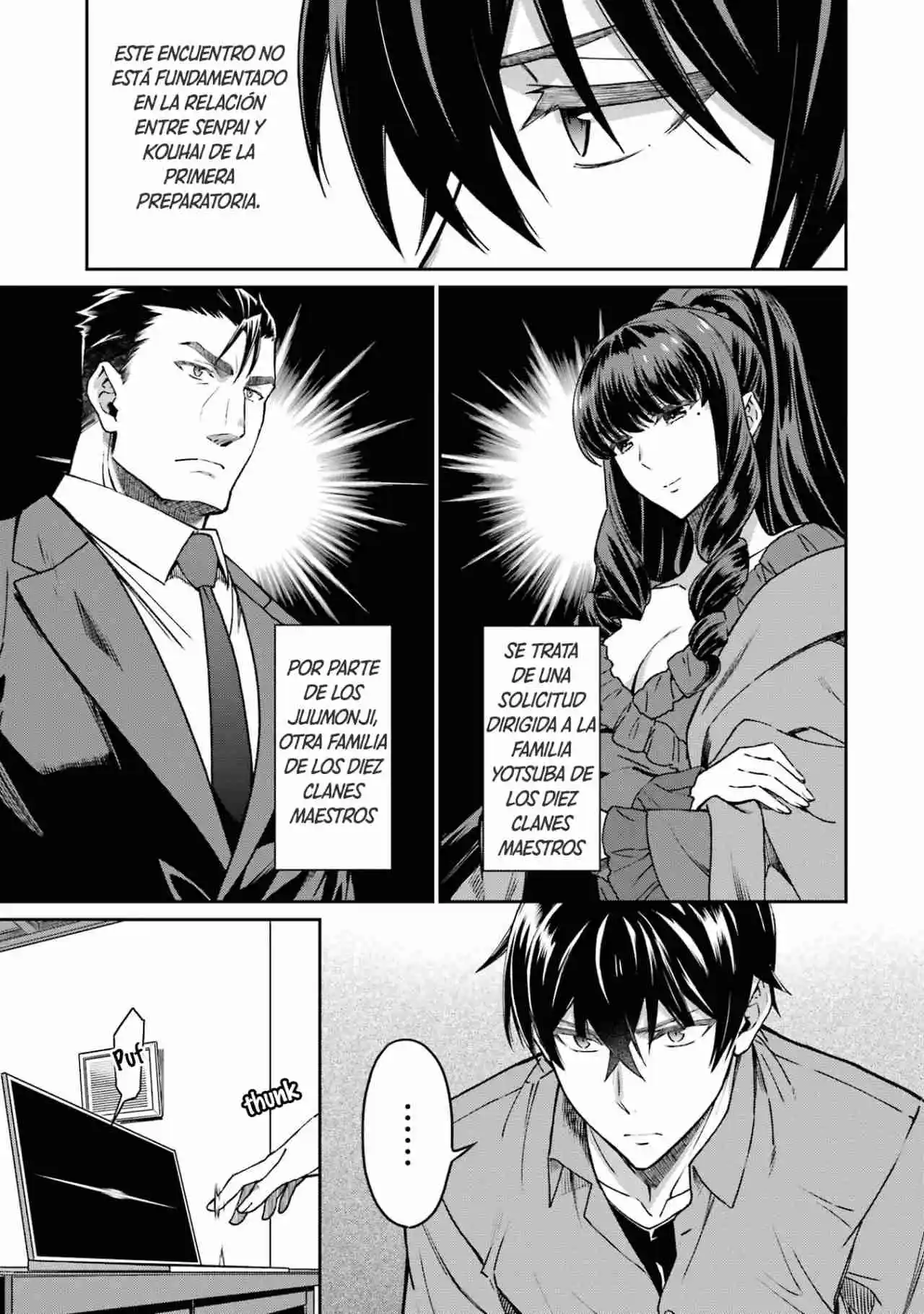 Mahouka Koukou No Rettousei - Steeplechase-hen - Capítulo 16 - Página 4 - LectorTMOo