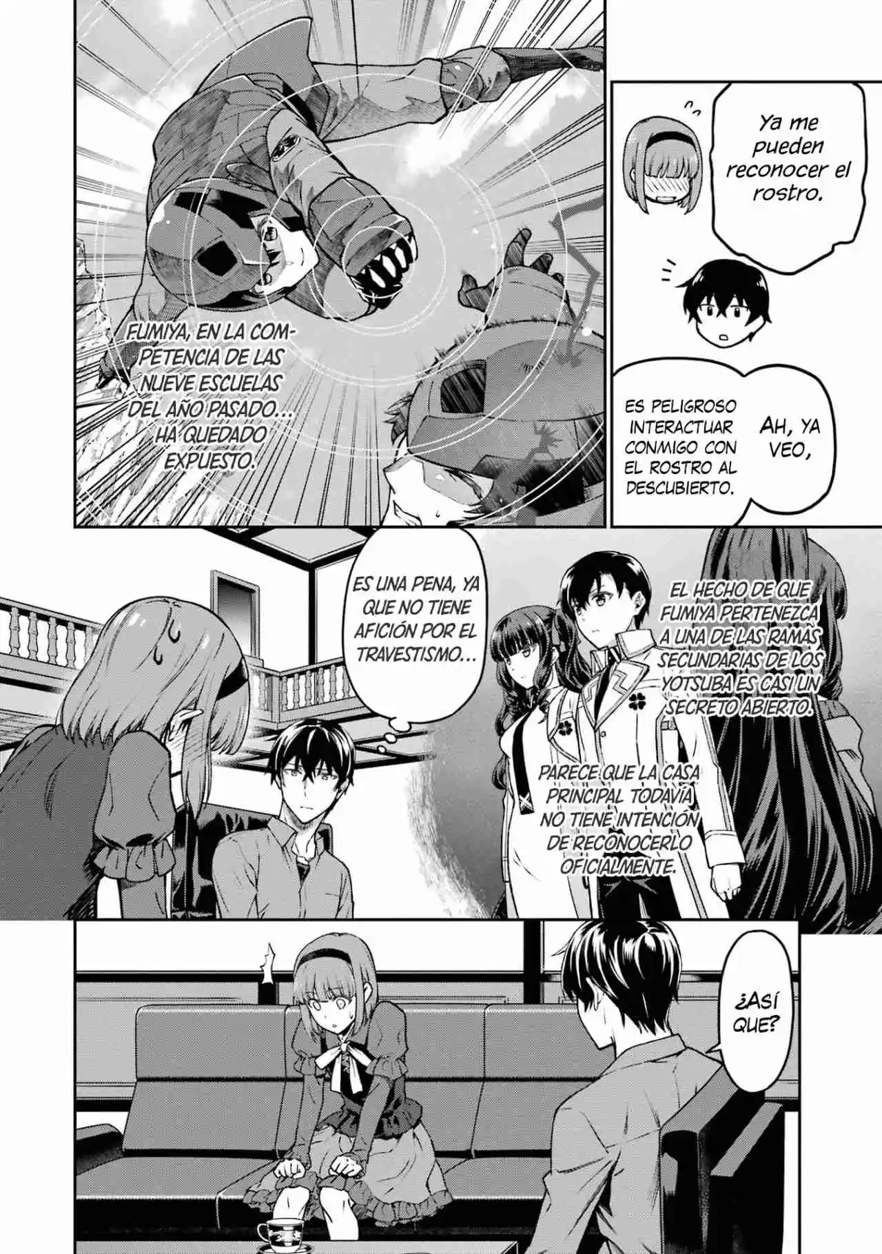 Mahouka Koukou No Rettousei - Steeplechase-hen - Capítulo 16 - Página 7 - LectorTMOo