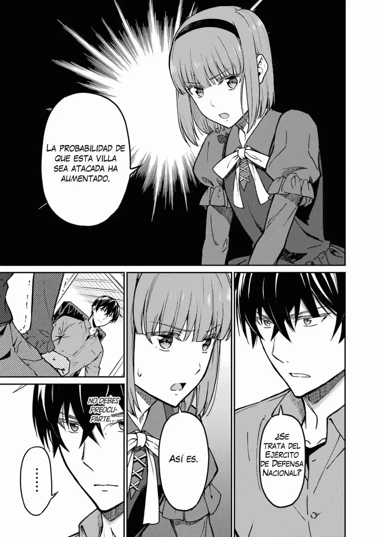 Mahouka Koukou No Rettousei - Steeplechase-hen - Capítulo 16 - Página 8 - LectorTMOo