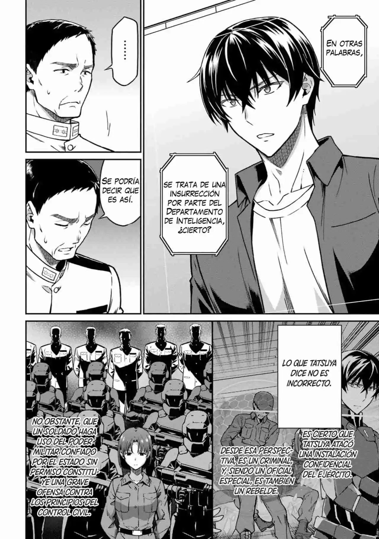 Mahouka Koukou No Rettousei - Steeplechase-hen - Capítulo 18 - Página 8 - LectorTMOo
