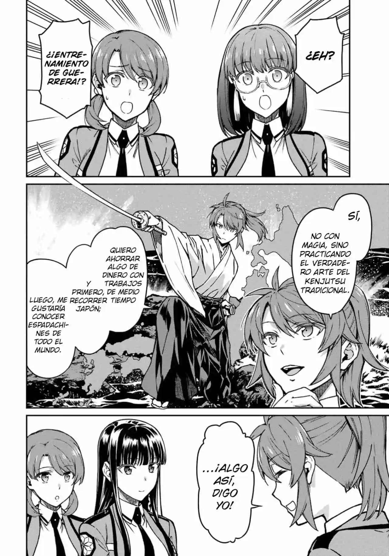 Mahouka Koukou No Rettousei - Steeplechase-hen - Capítulo 19 - Página 7 - LectorTMOo
