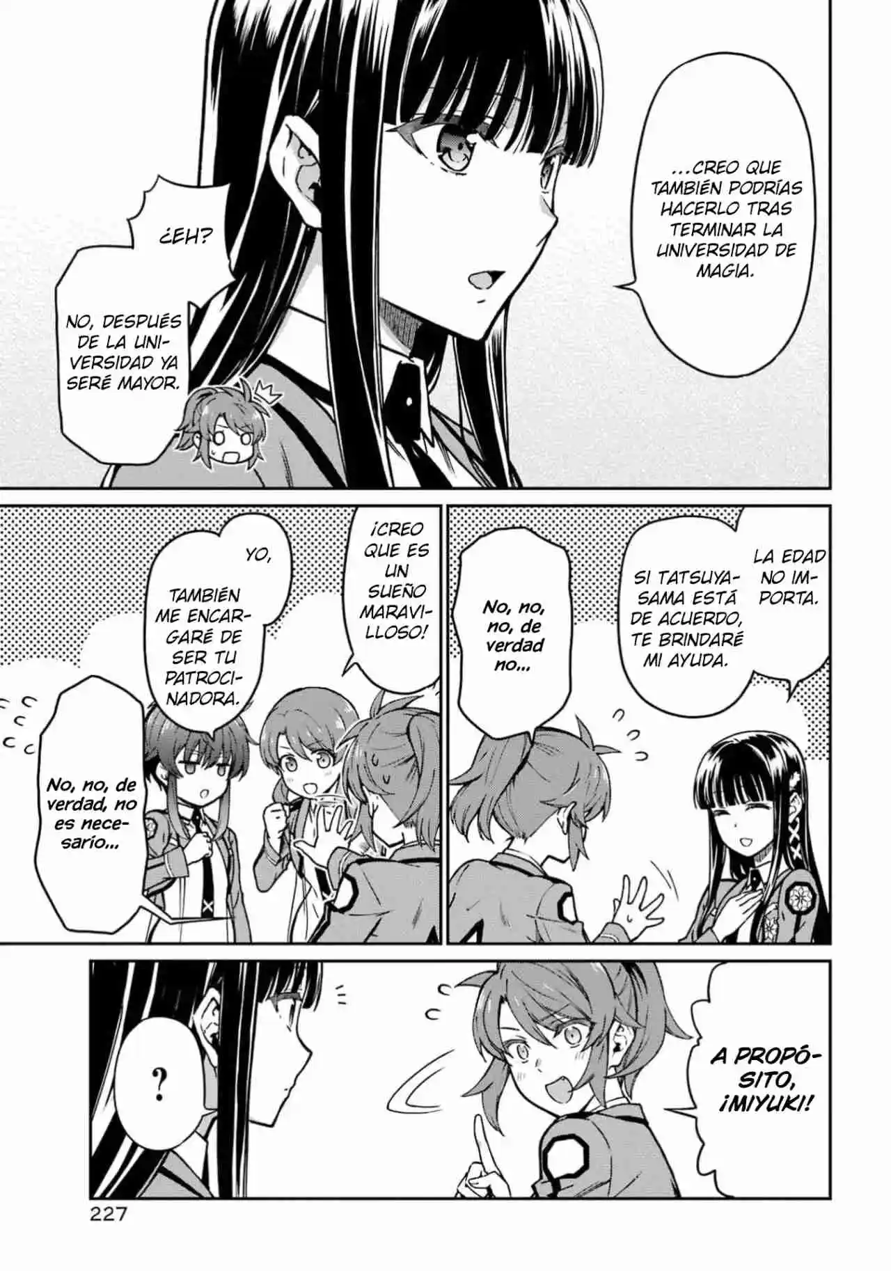 Mahouka Koukou No Rettousei - Steeplechase-hen - Capítulo 19 - Página 8 - LectorTMOo