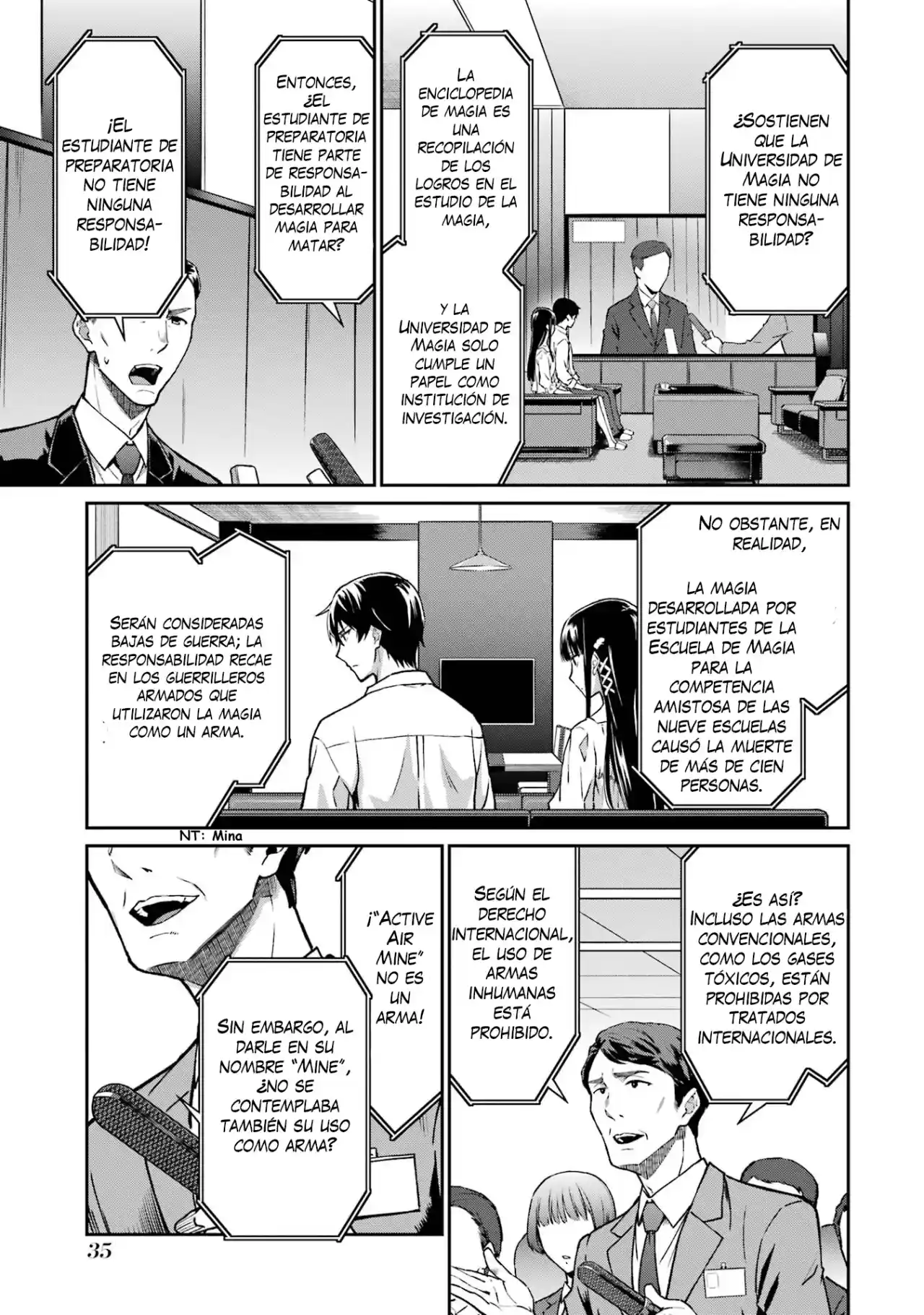 Mahouka Koukou No Rettousei - Steeplechase-hen - Capítulo 2 - Página 10 - LectorTMOo