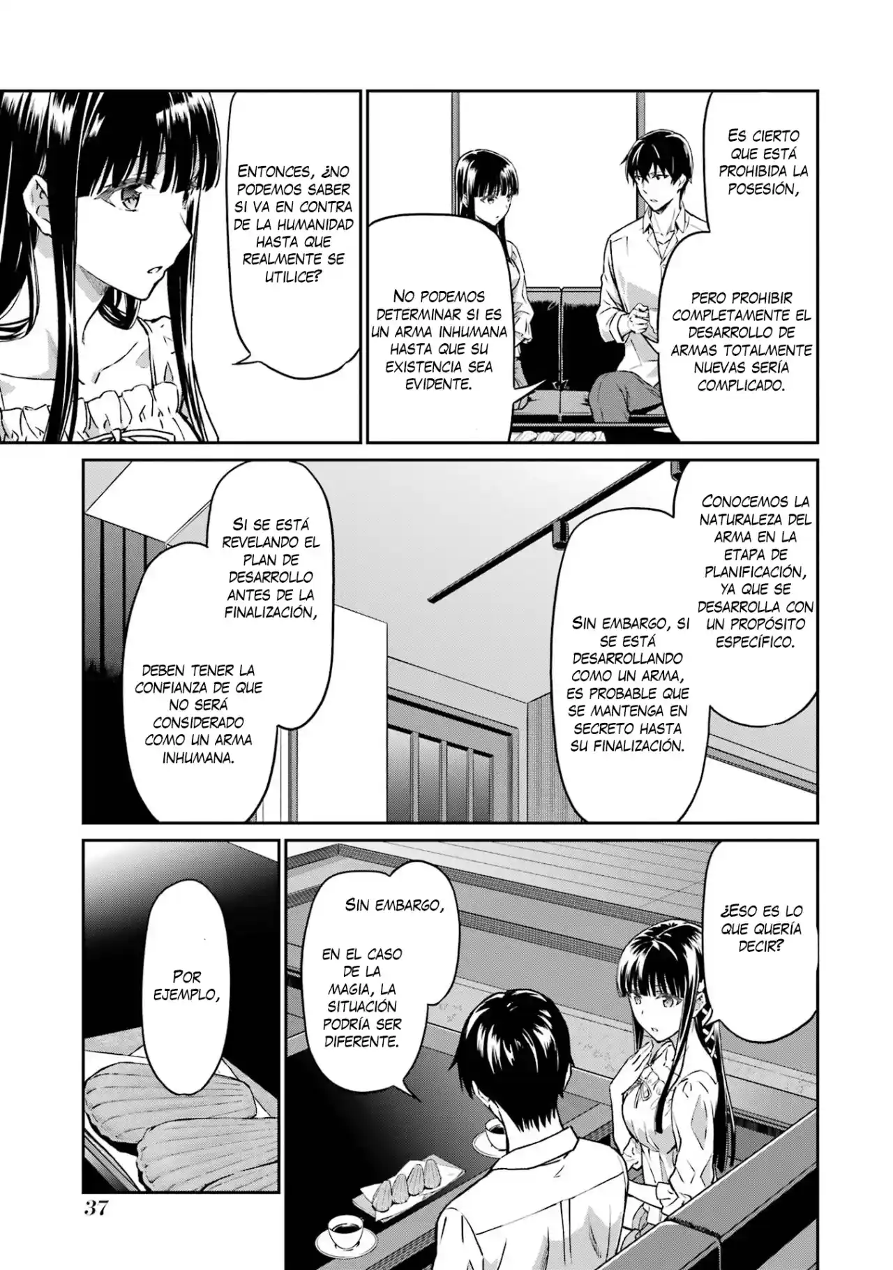 Mahouka Koukou No Rettousei - Steeplechase-hen - Capítulo 2 - Página 12 - LectorTMOo