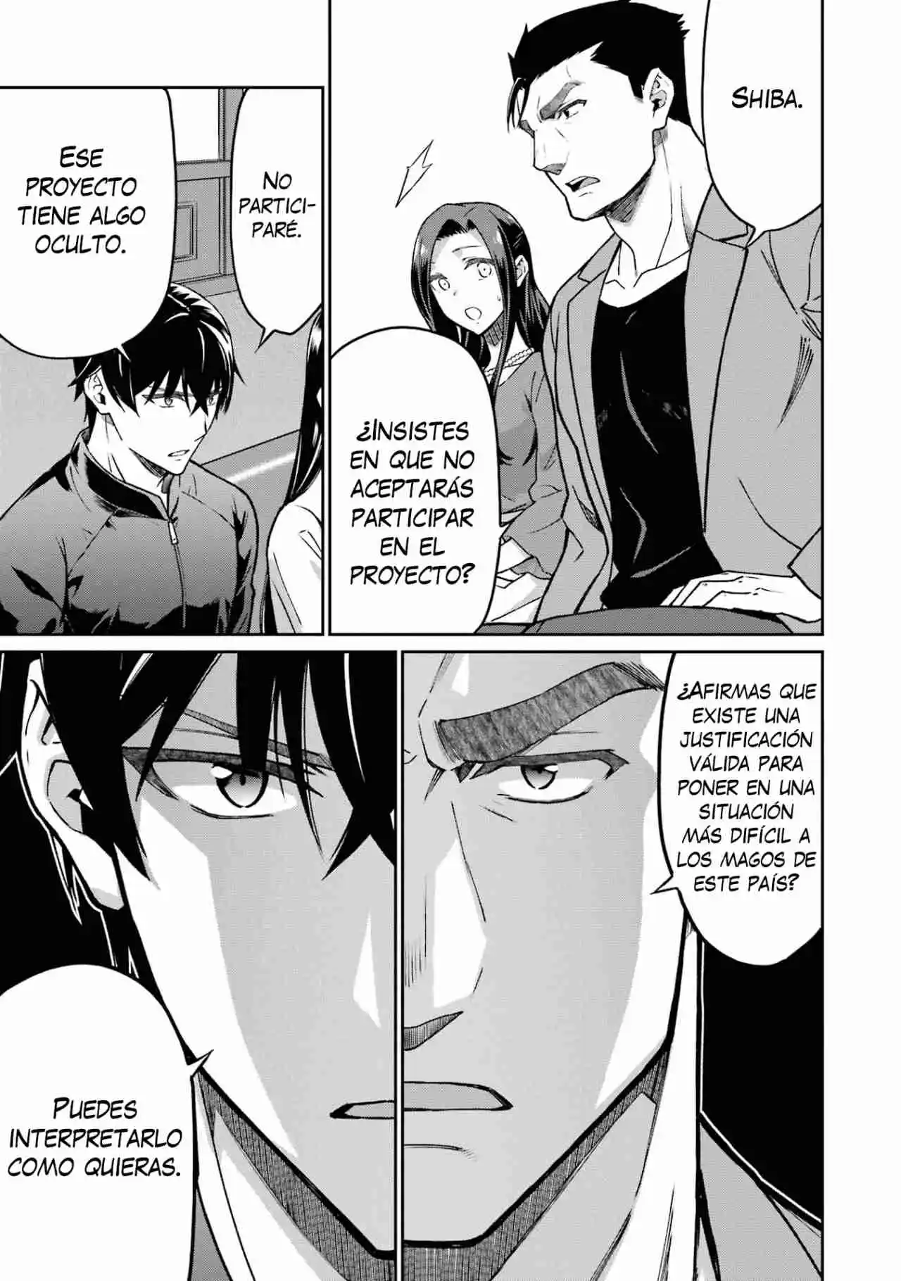 Mahouka Koukou No Rettousei - Steeplechase-hen - Capítulo 22 - Página 24 - LectorTMOo