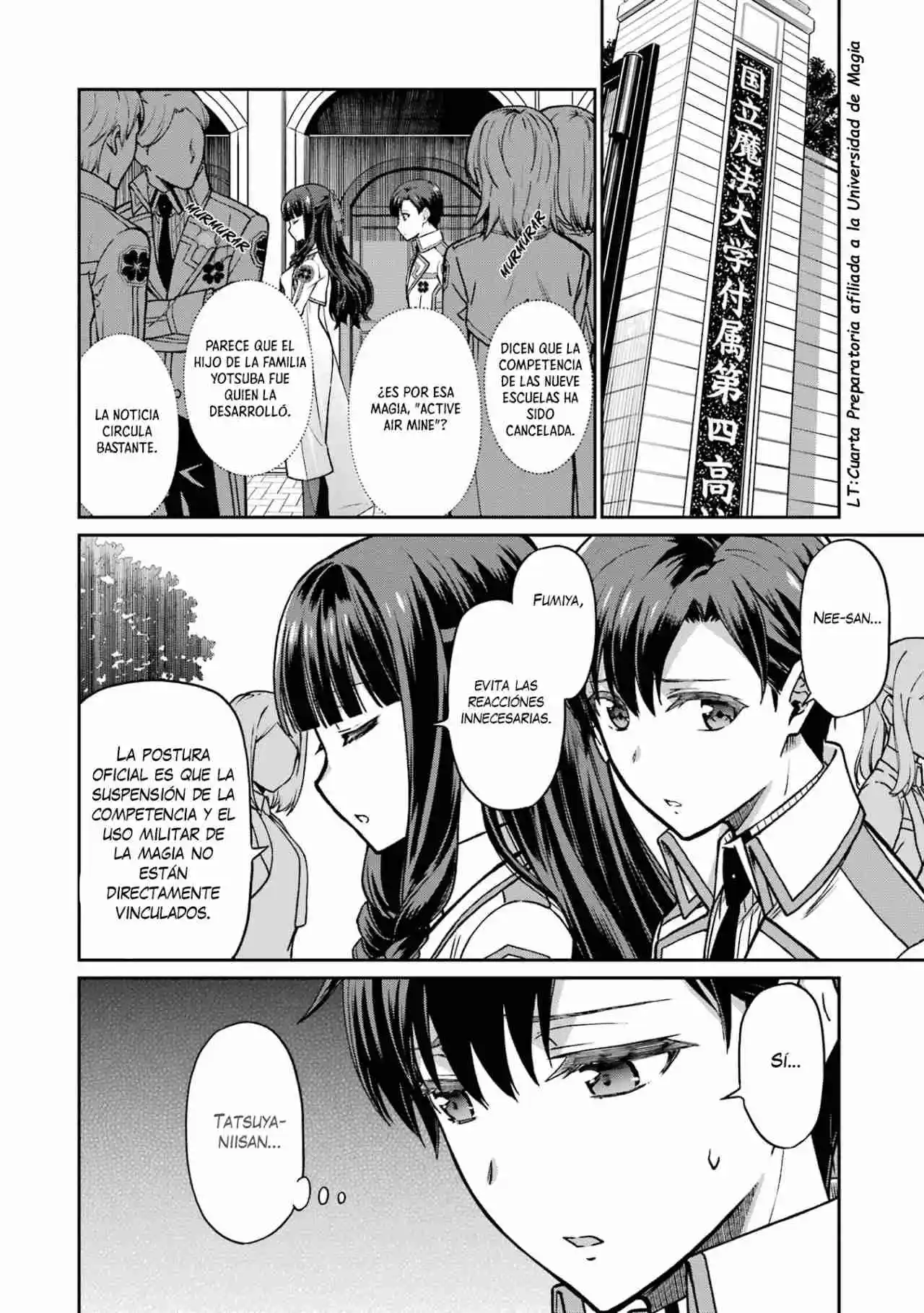 Mahouka Koukou No Rettousei - Steeplechase-hen - Capítulo 3 - Página 11 - LectorTMOo