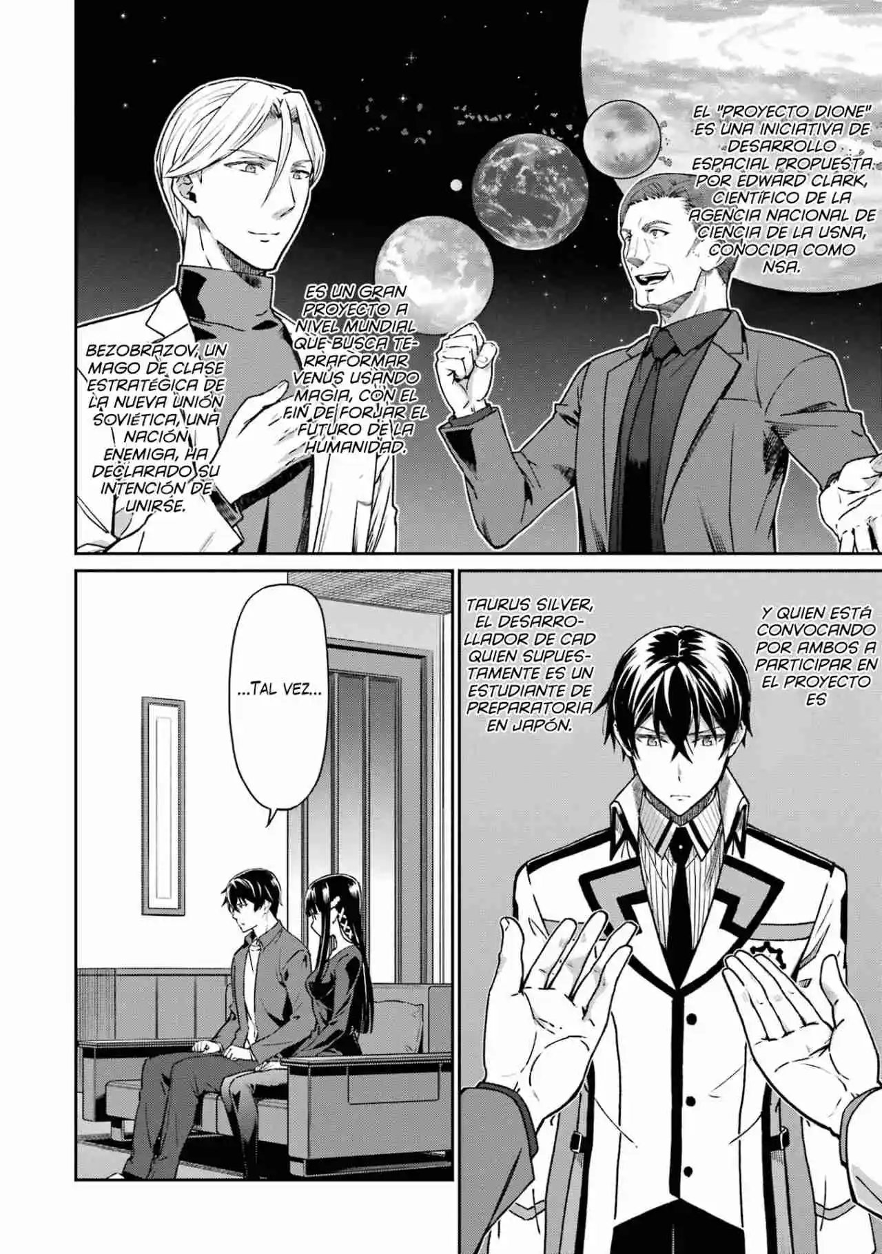 Mahouka Koukou No Rettousei - Steeplechase-hen - Capítulo 8 - Página 8 - LectorTMOo