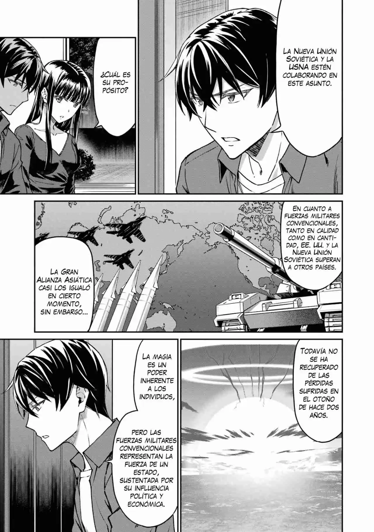 Mahouka Koukou No Rettousei - Steeplechase-hen - Capítulo 8 - Página 9 - LectorTMOo