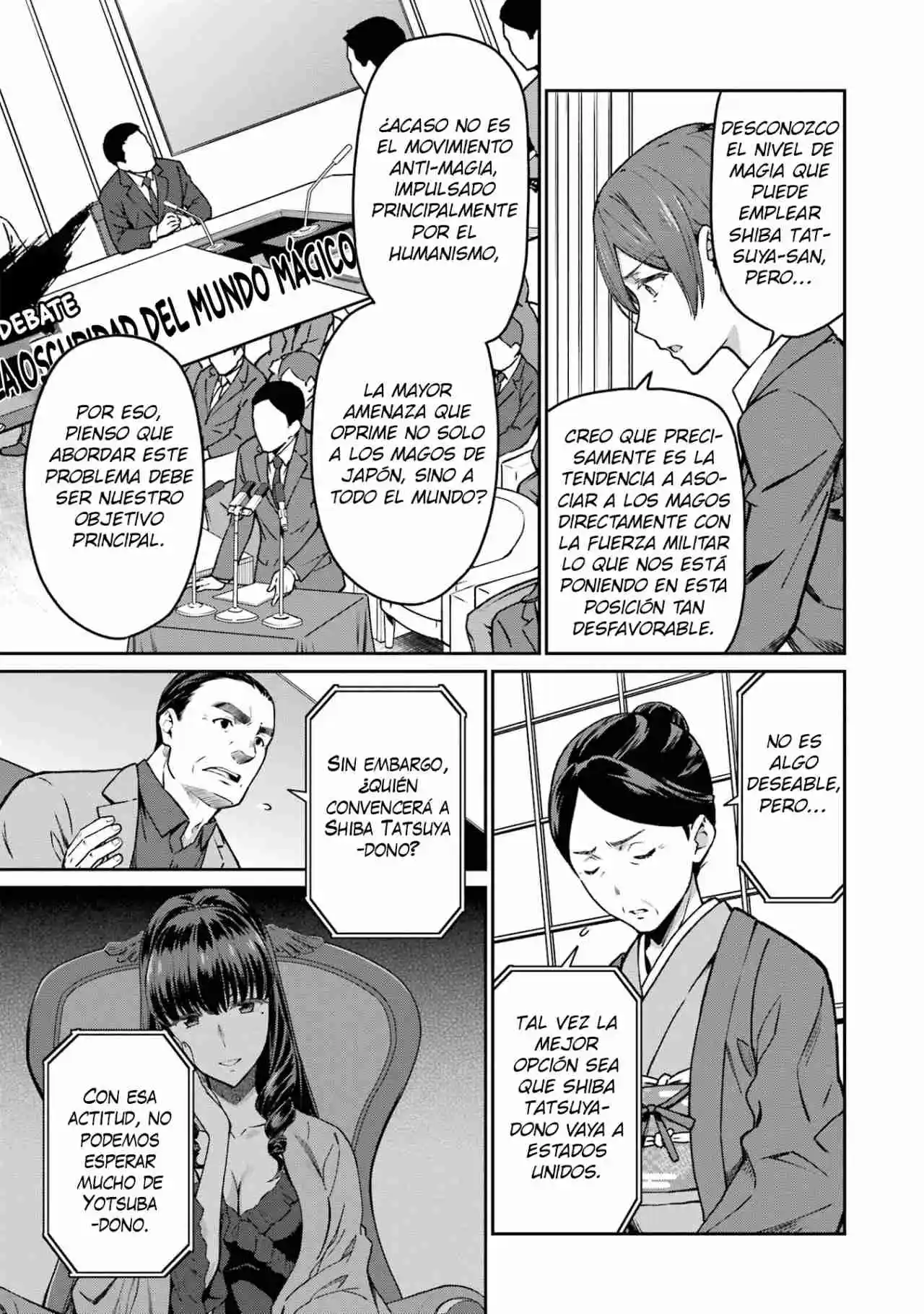Mahouka Koukou No Rettousei - Steeplechase-hen - Capítulo 9 - Página 14 - LectorTMOo