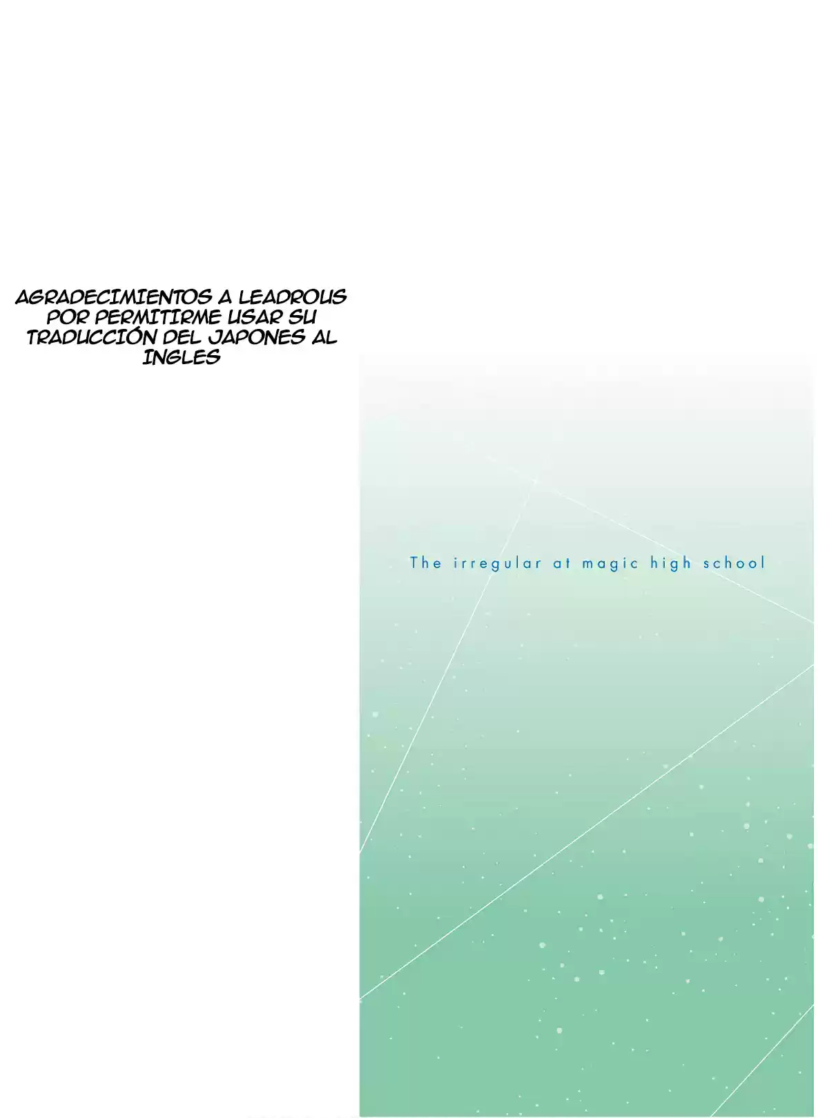 Mahouka Koukou No Rettousei - Steeplechase-hen - Capítulo 1 - Página 3 - LectorTMOo