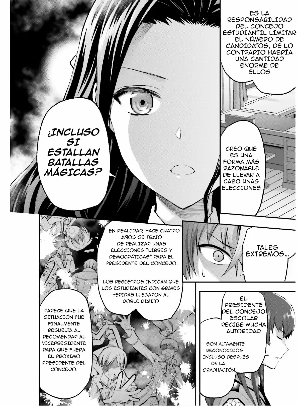 Mahouka Koukou No Rettousei - Steeplechase-hen - Capítulo 3 - Página 9 - LectorTMOo