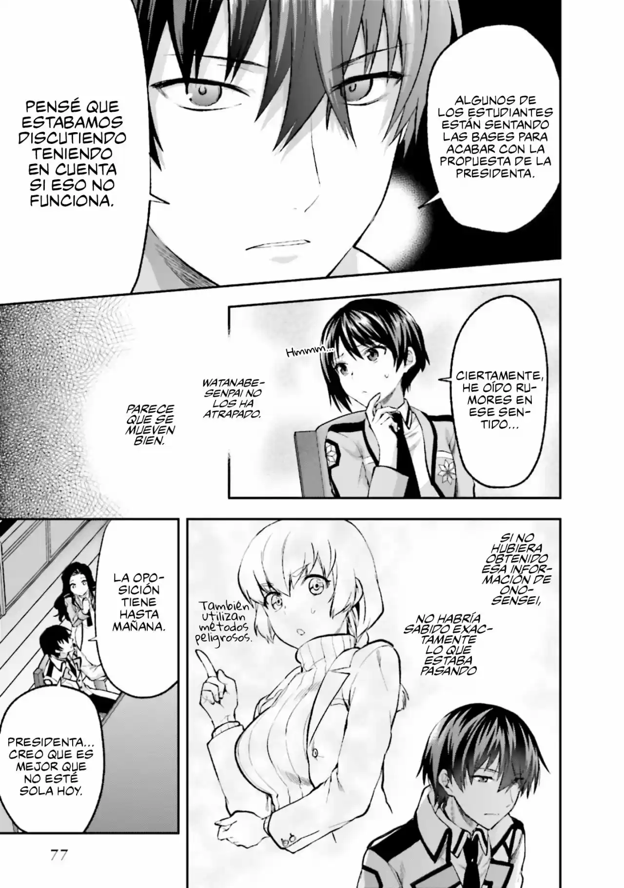 Mahouka Koukou No Rettousei - Steeplechase-hen - Capítulo 4 - Página 7 - LectorTMOo