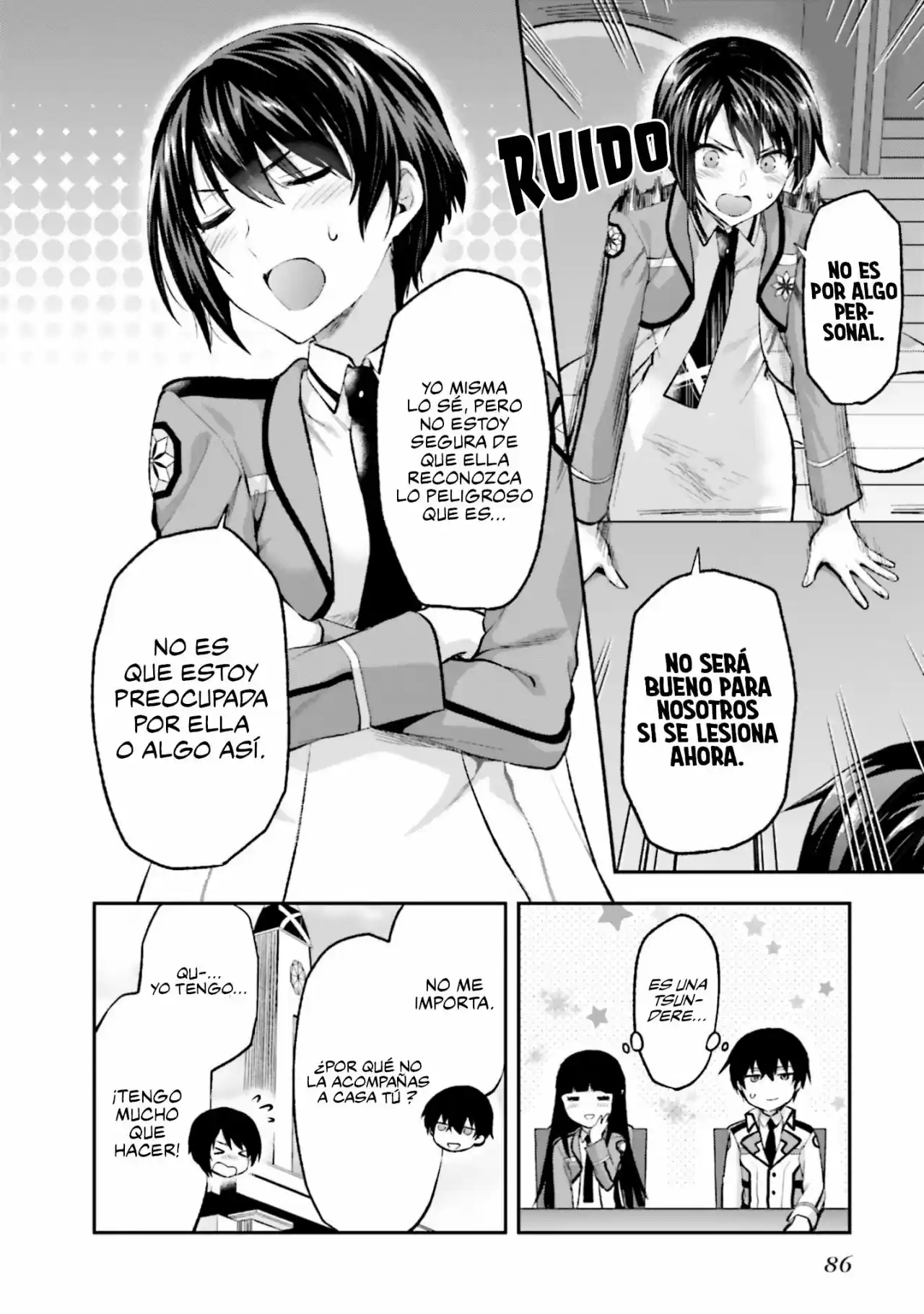 Mahouka Koukou No Rettousei - Steeplechase-hen - Capítulo 4 - Página 16 - LectorTMOo