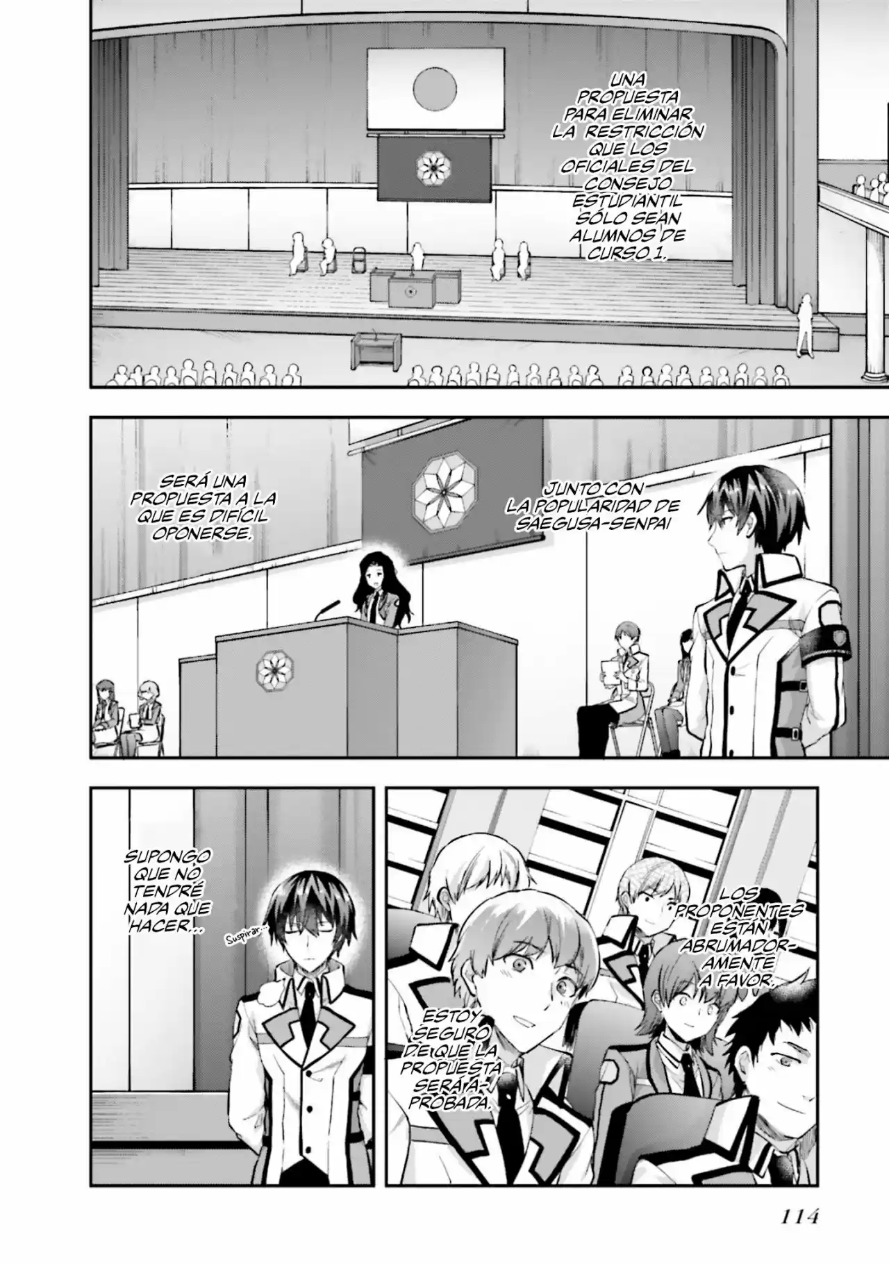 Mahouka Koukou No Rettousei - Steeplechase-hen - Capítulo 6 - Página 4 - LectorTMOo