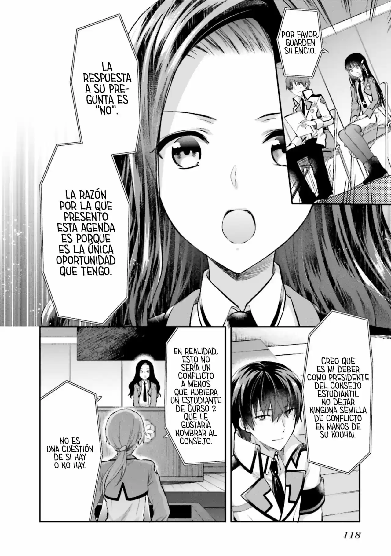 Mahouka Koukou No Rettousei - Steeplechase-hen - Capítulo 6 - Página 8 - LectorTMOo