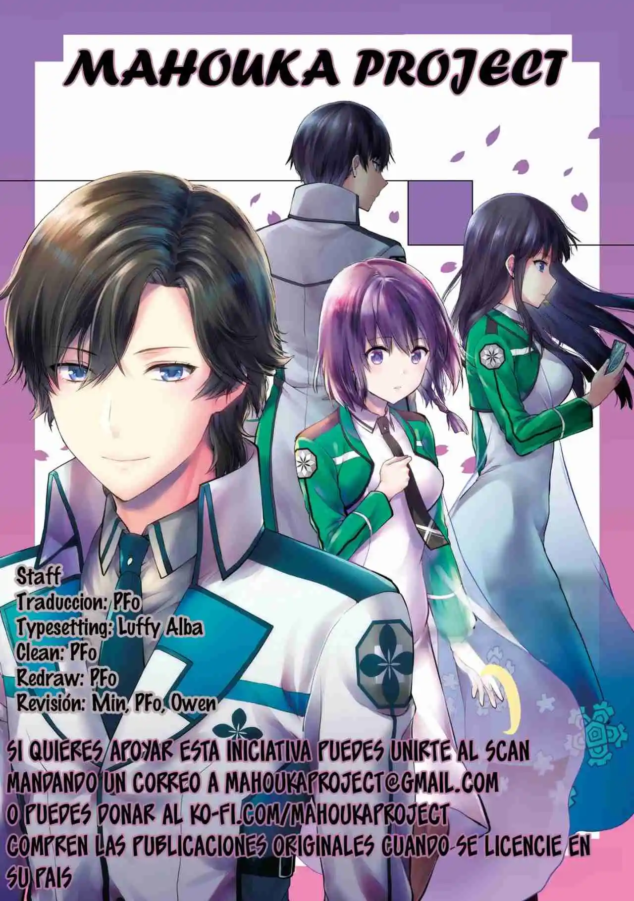 Mahouka Koukou No Rettousei - Steeplechase-hen - Capítulo 11 - Página 1 - LectorTMOo