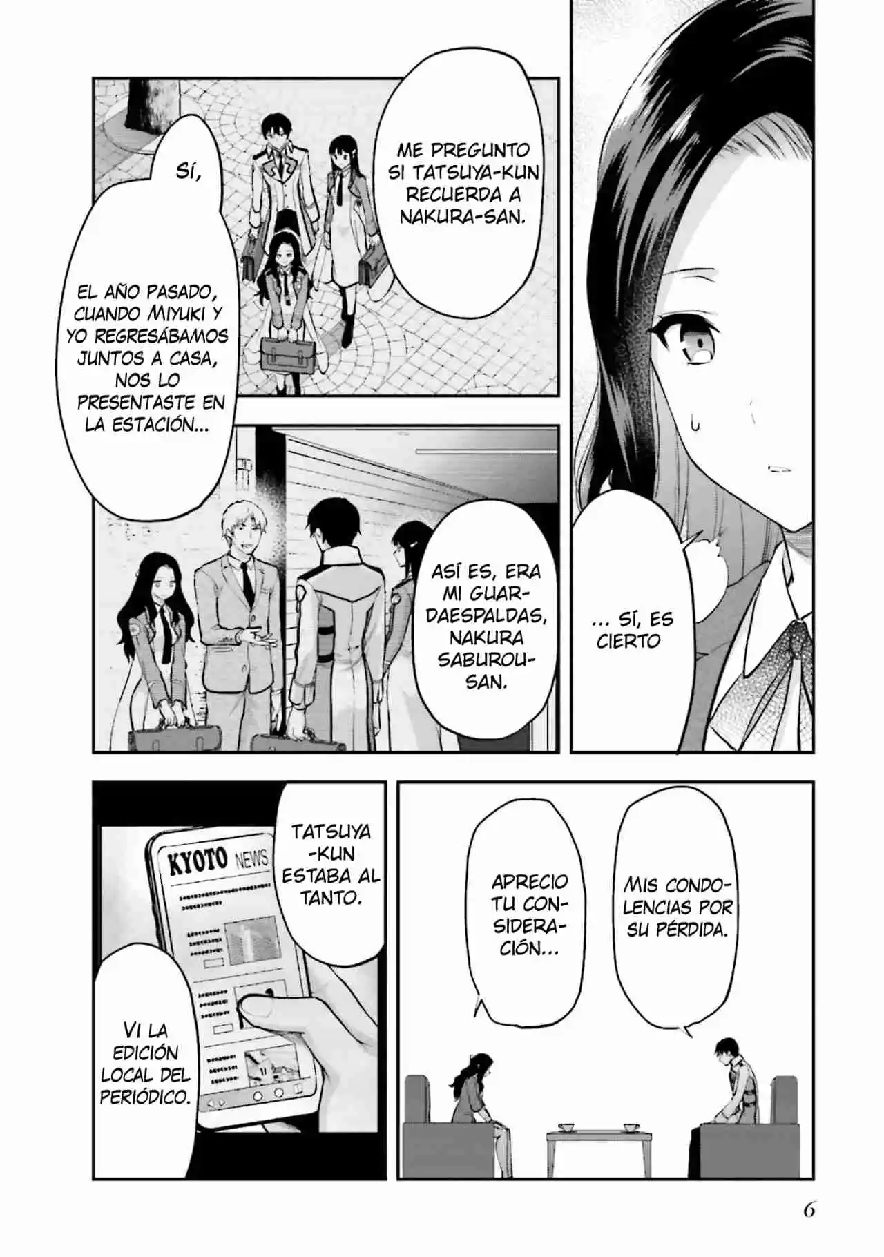 Mahouka Koukou No Rettousei - Steeplechase-hen - Capítulo 14 - Página 8 - LectorTMOo