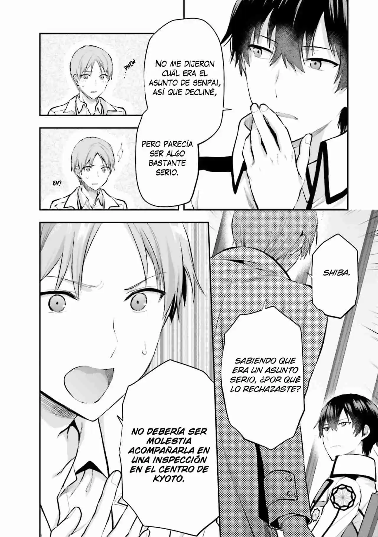 Mahouka Koukou No Rettousei - Steeplechase-hen - Capítulo 15 - Página 7 - LectorTMOo