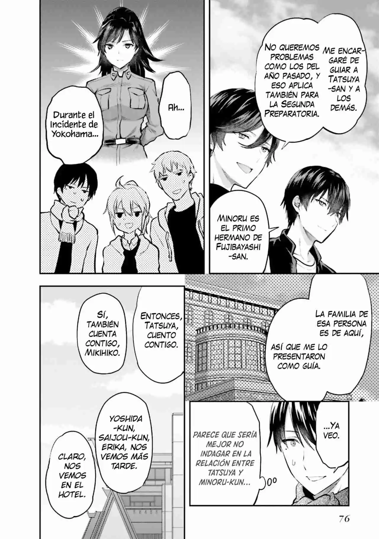 Mahouka Koukou No Rettousei - Steeplechase-hen - Capítulo 17 - Página 13 - LectorTMOo