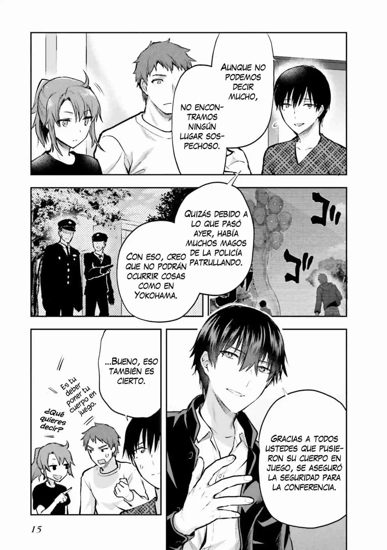 Mahouka Koukou No Rettousei - Steeplechase-hen - Capítulo 28 - Página 16 - LectorTMOo