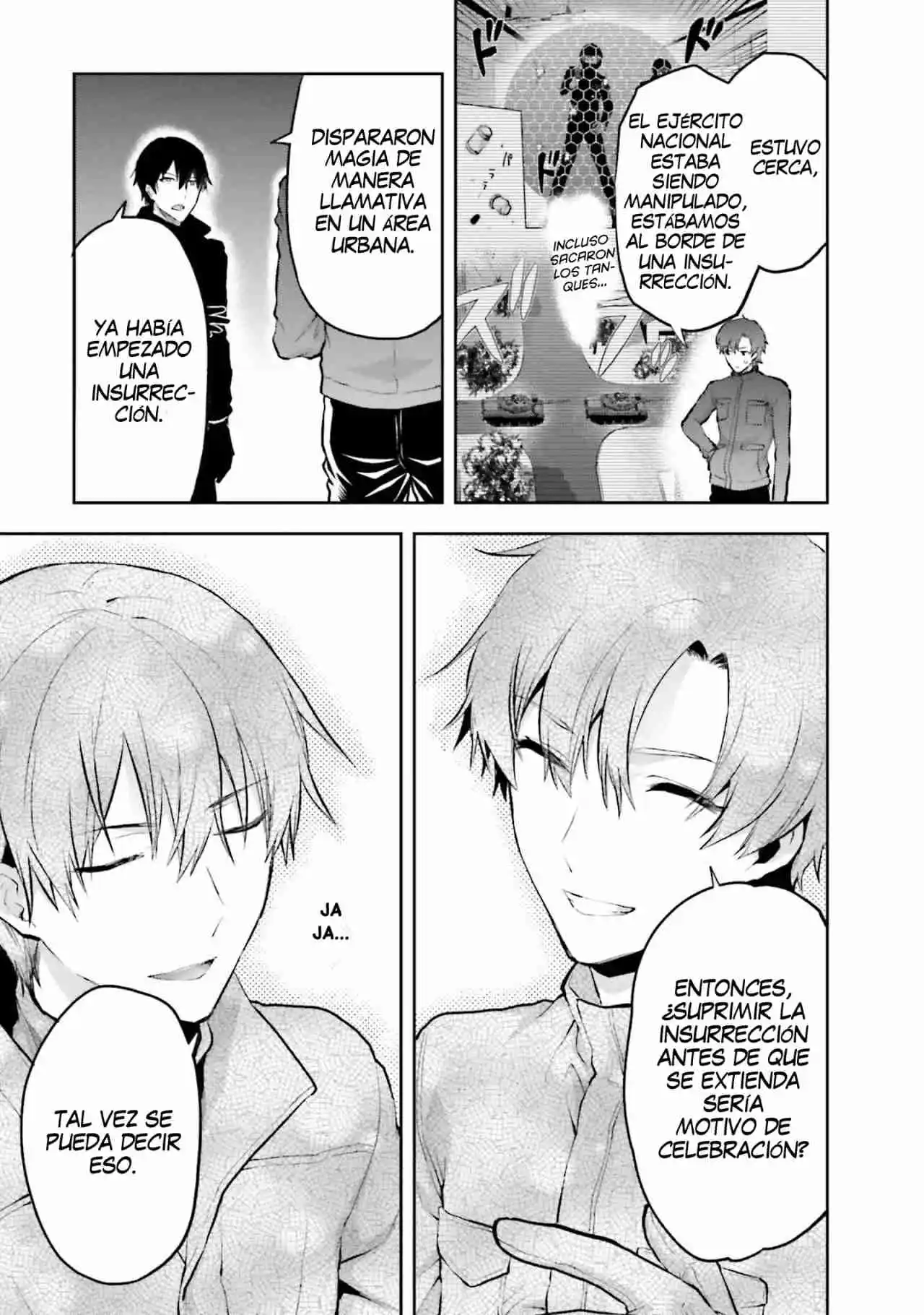 Mahouka Koukou No Rettousei - Steeplechase-hen - Capítulo 35 - Página 8 - LectorTMOo