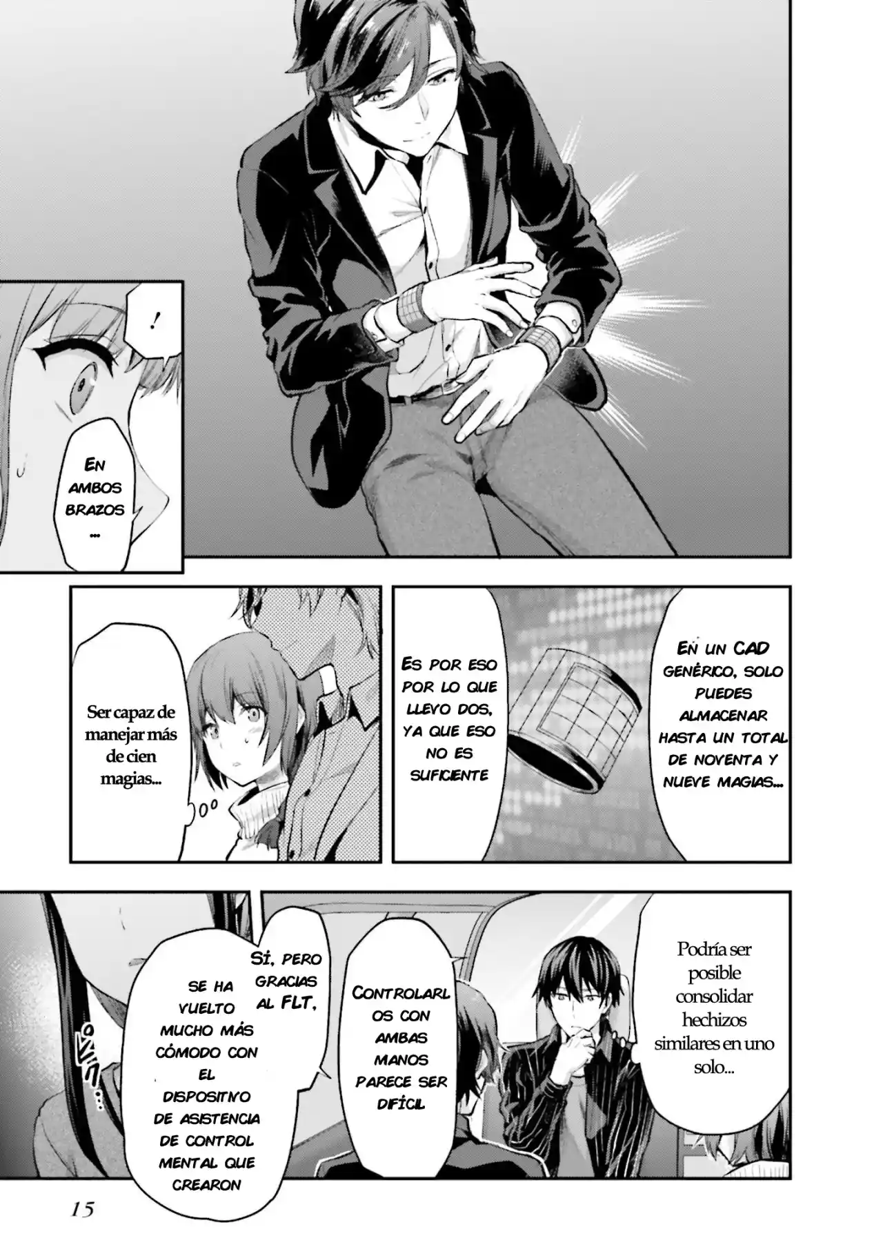 Mahouka Koukou No Rettousei - Steeplechase-hen - Capítulo 7 - Página 17 - LectorTMOo