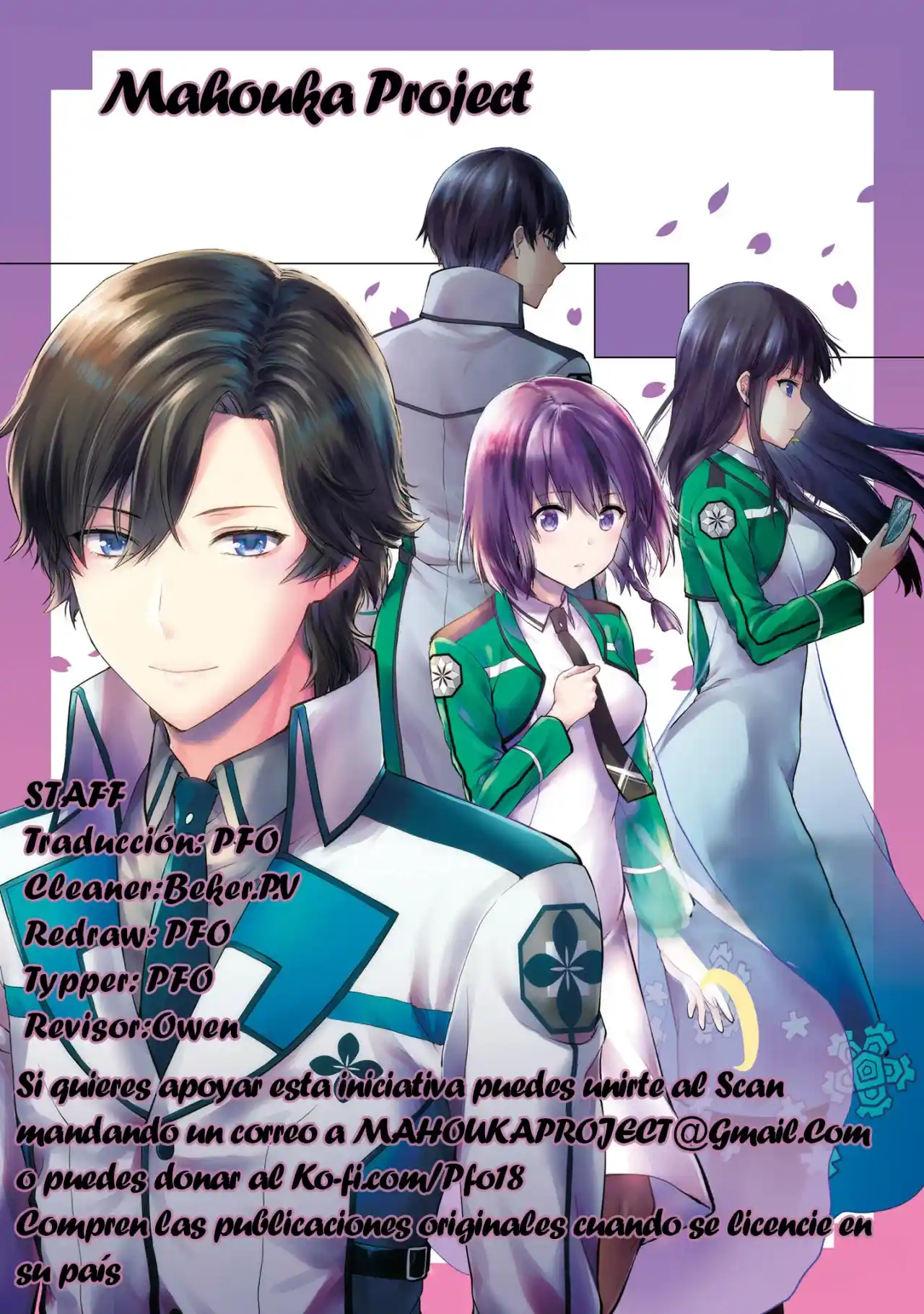 Mahouka Koukou No Rettousei - Steeplechase-hen - Capítulo 8 - Página 1 - LectorTMOo