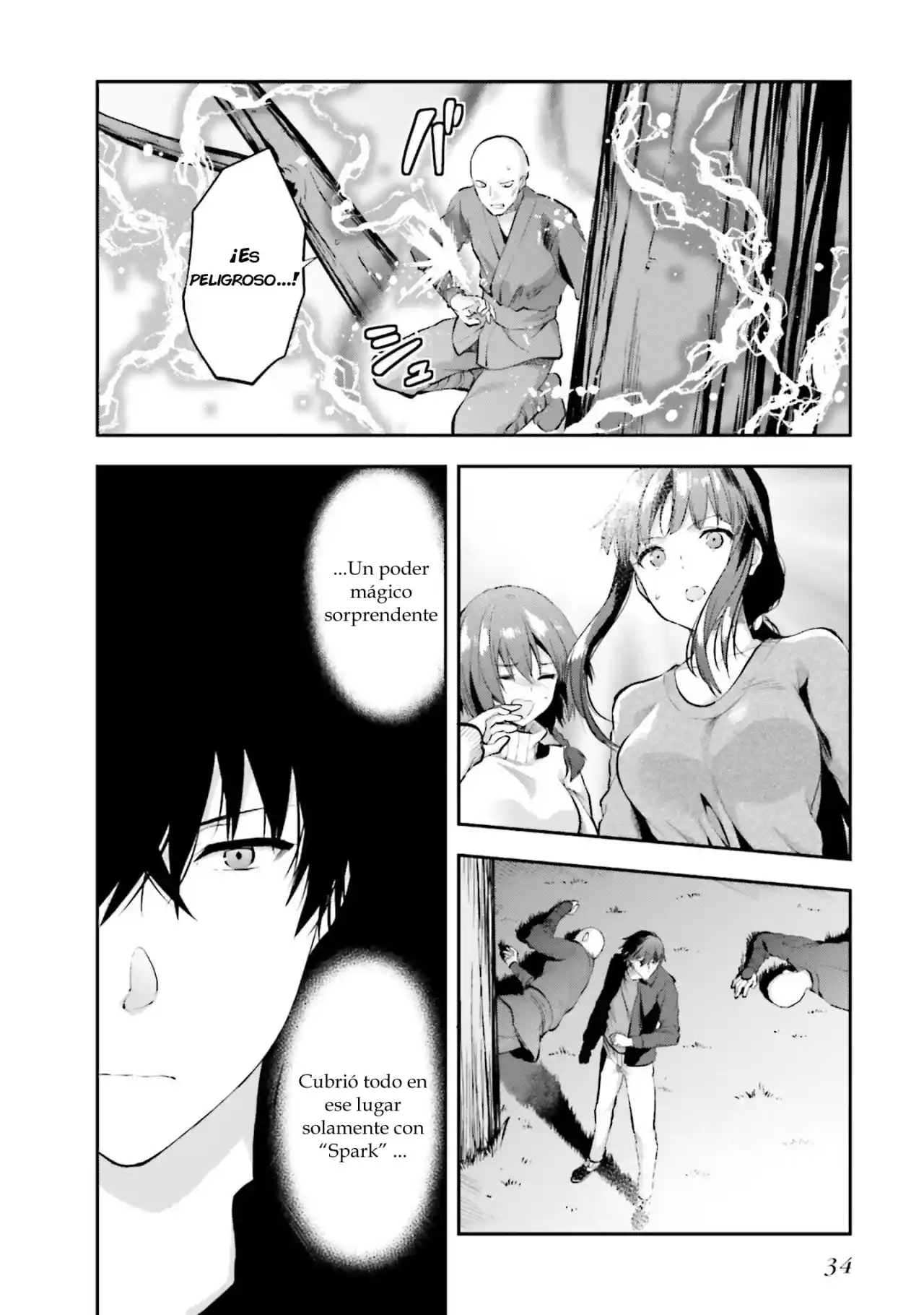 Mahouka Koukou No Rettousei - Steeplechase-hen - Capítulo 8 - Página 13 - LectorTMOo