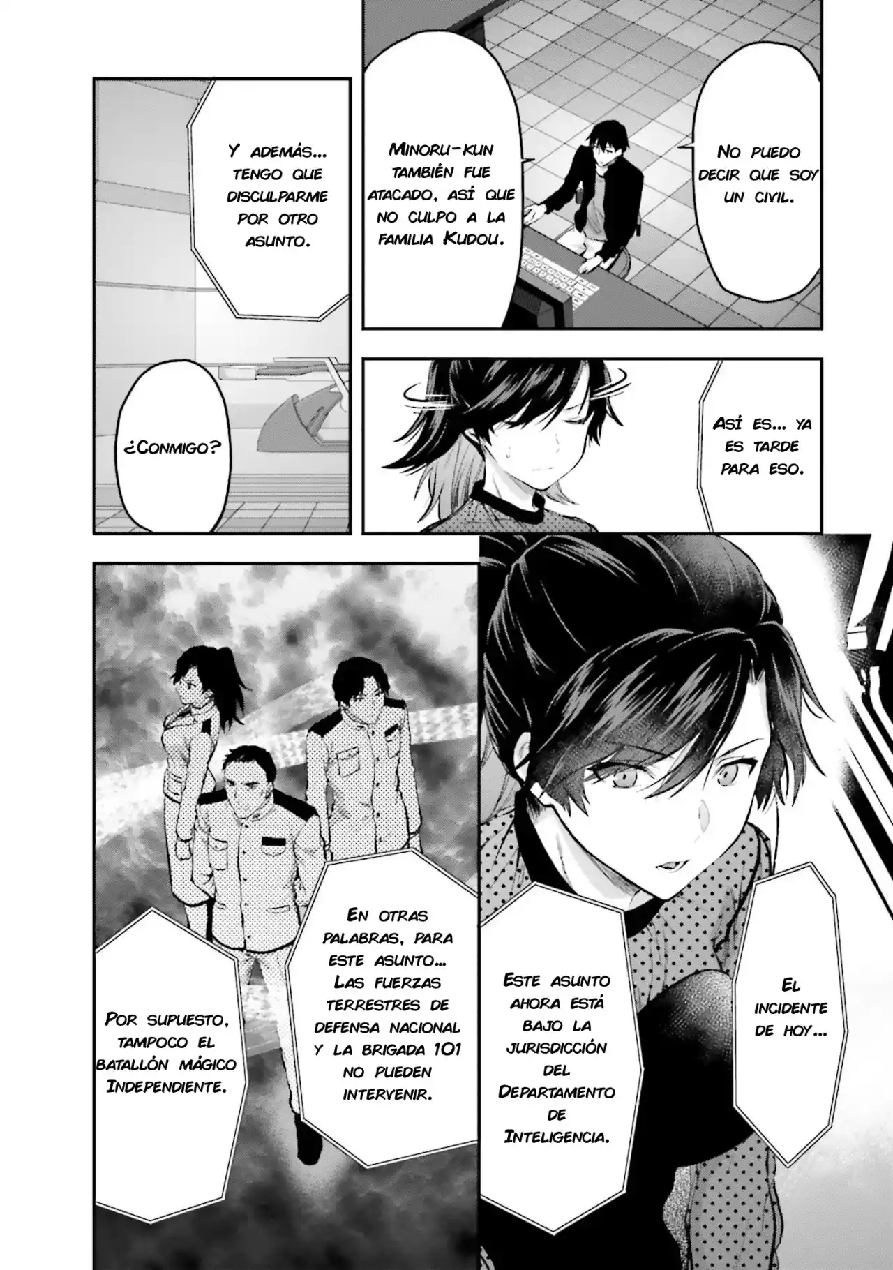 Mahouka Koukou No Rettousei - Steeplechase-hen - Capítulo 9 - Página 12 - LectorTMOo