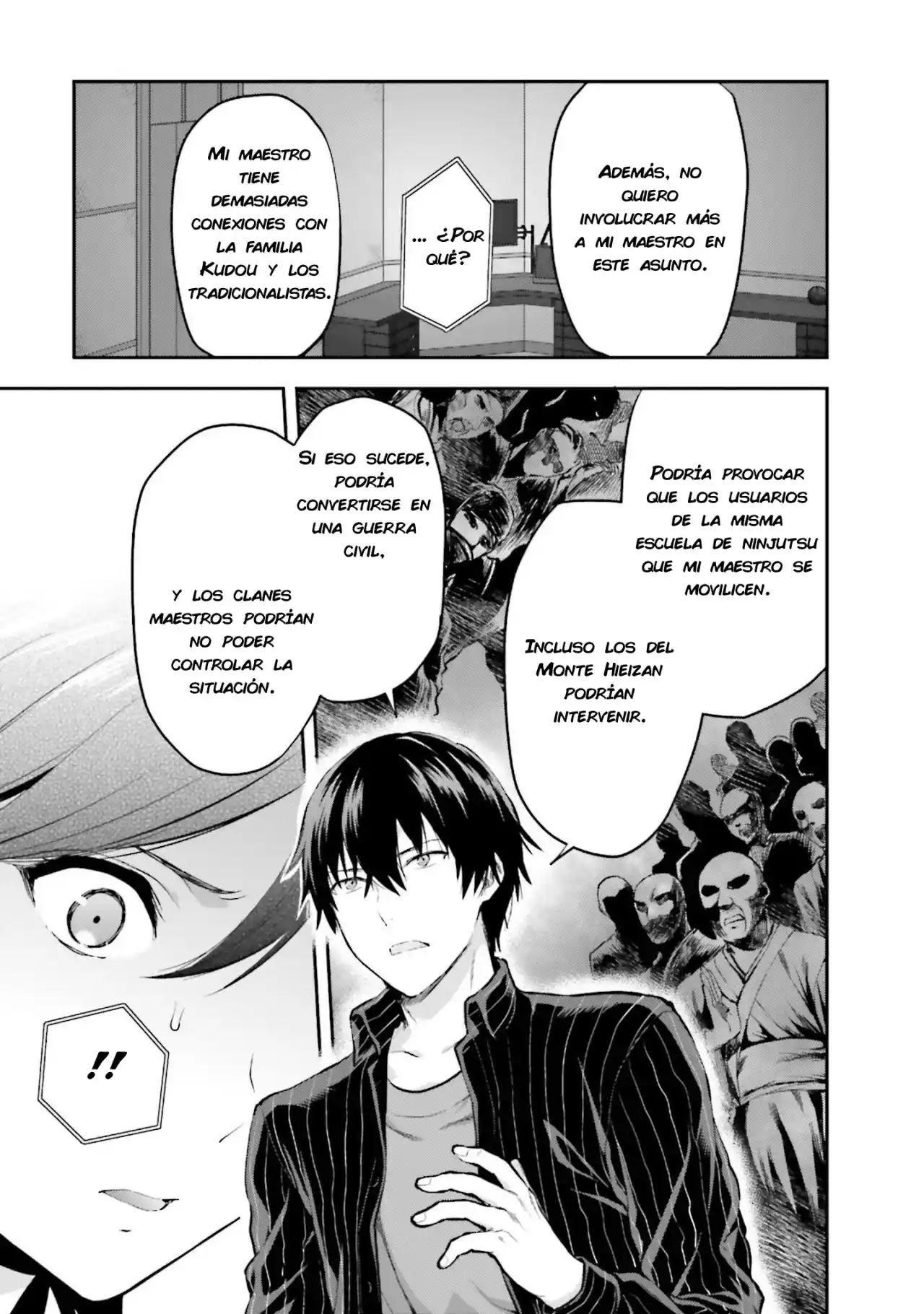 Mahouka Koukou No Rettousei - Steeplechase-hen - Capítulo 9 - Página 15 - LectorTMOo