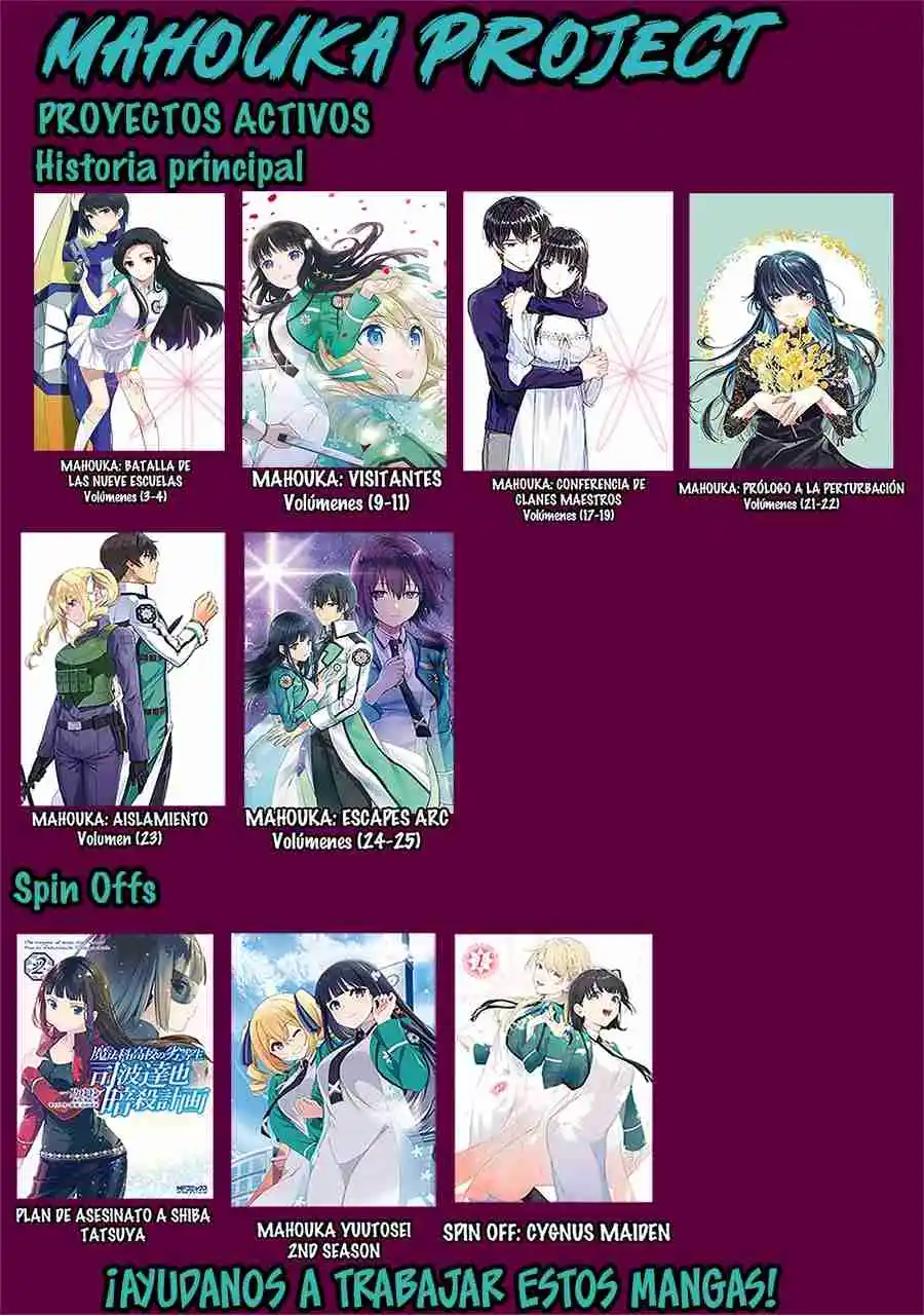 Mahouka Koukou No Rettousei - Steeplechase-hen - Capítulo 40 - Página 29 - LectorTMOo