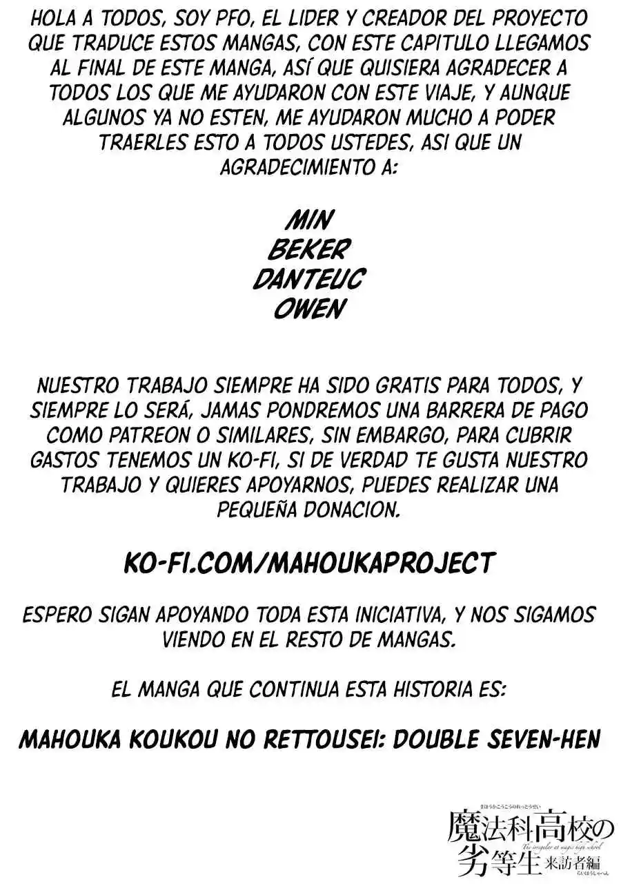 Mahouka Koukou No Rettousei - Steeplechase-hen - Capítulo 44 - Página 7 - LectorTMOo