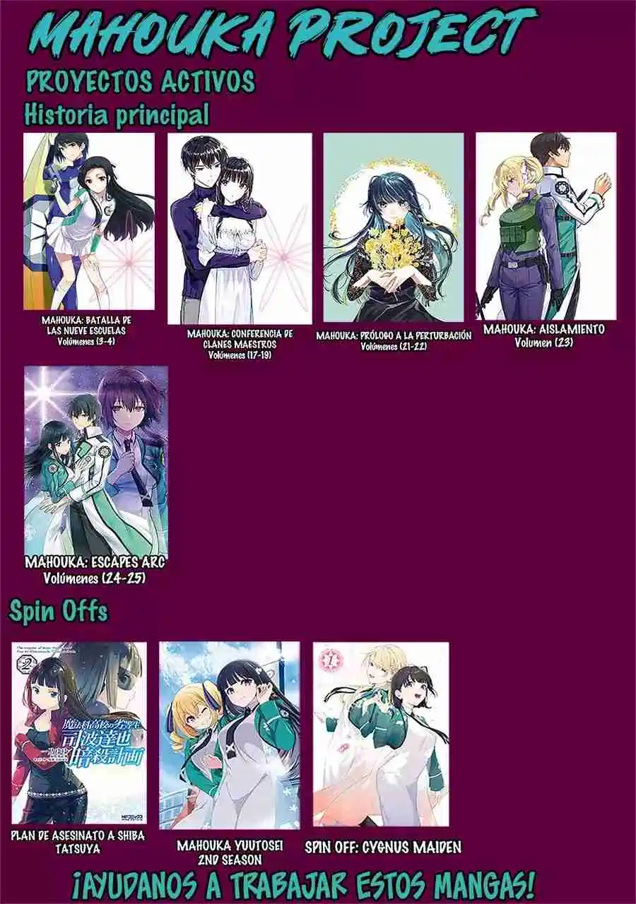 Mahouka Koukou No Rettousei - Steeplechase-hen - Capítulo 44 - Página 8 - LectorTMOo
