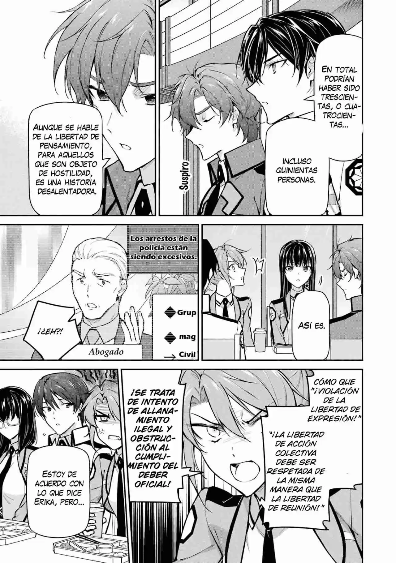 Mahouka Koukou No Rettousei - Tsuioku Hen - Capítulo 33 - Página 8 - LectorTMOo