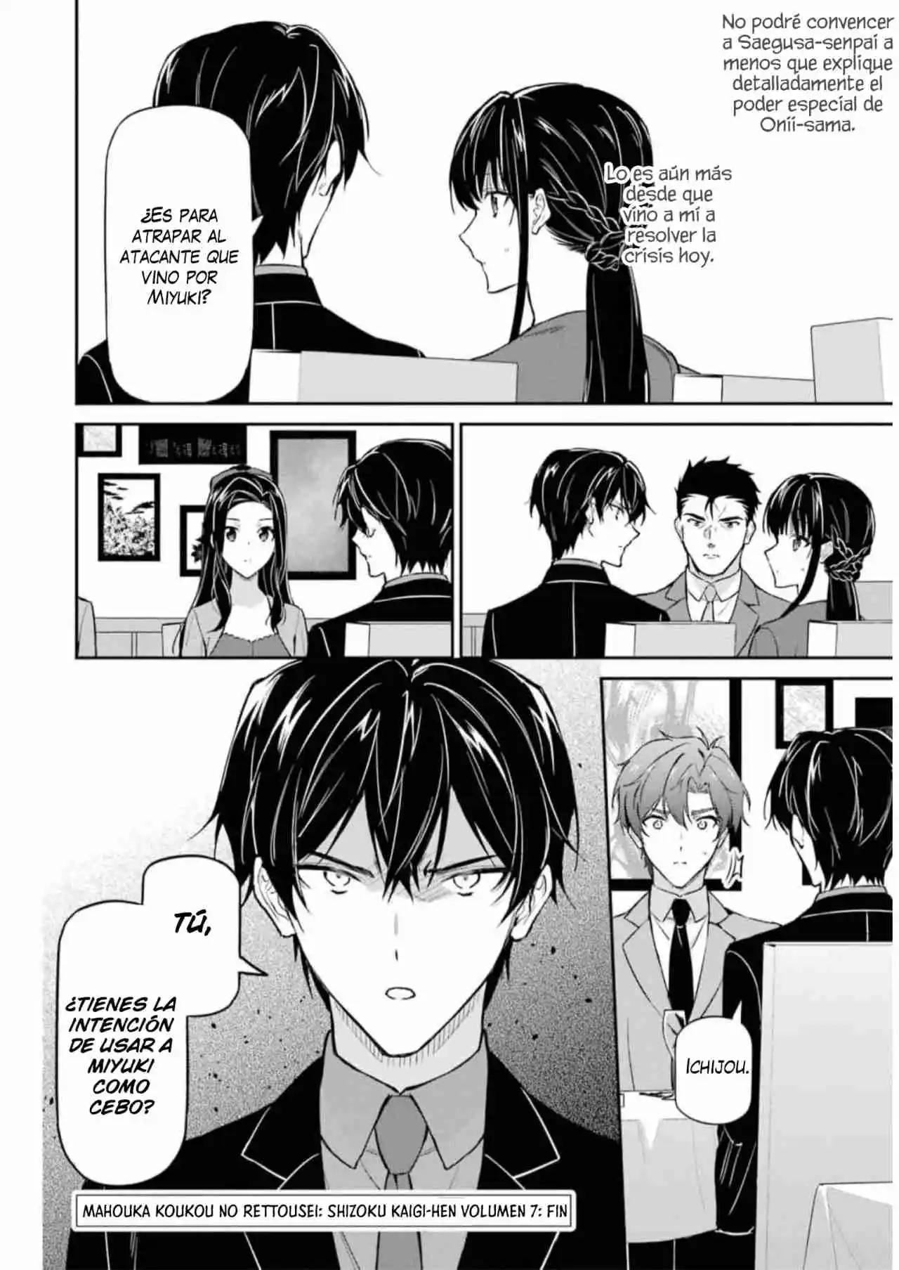 Mahouka Koukou No Rettousei - Tsuioku Hen - Capítulo 39 - Página 37 - LectorTMOo